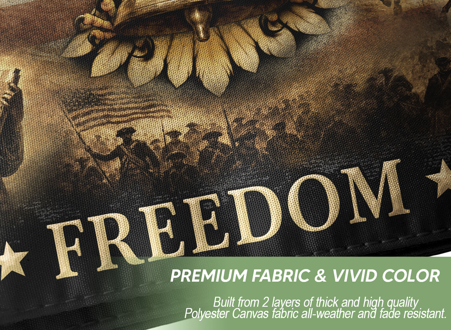 USA 250th Anniversary 250 Years of Freedom Flag 1776-2026 Liberty Bell Eagle