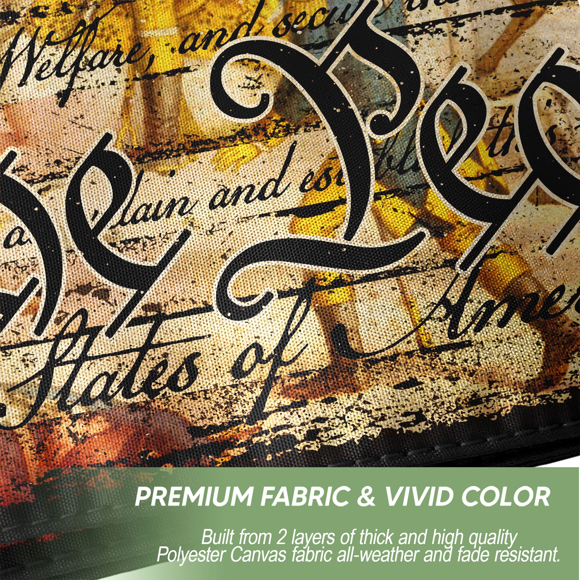 1776–2026 We The People Flag, Patriotic Double-Sided House Décor, 250 Years of Freedom