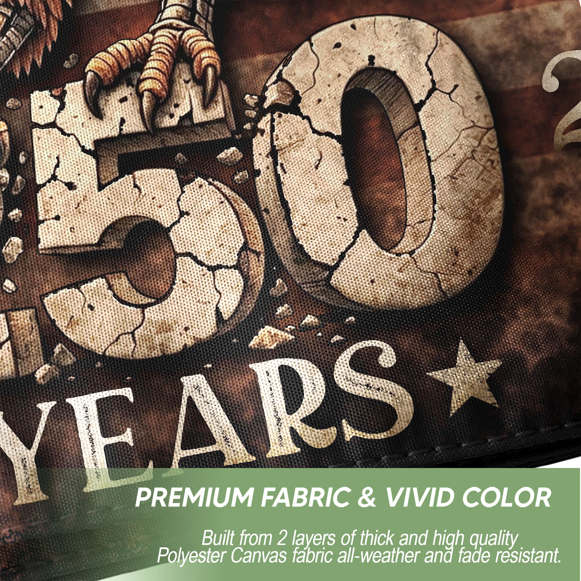 United States 250th Anniversary Flag 1776–2026 American Eagle Patriotic Garden Flag