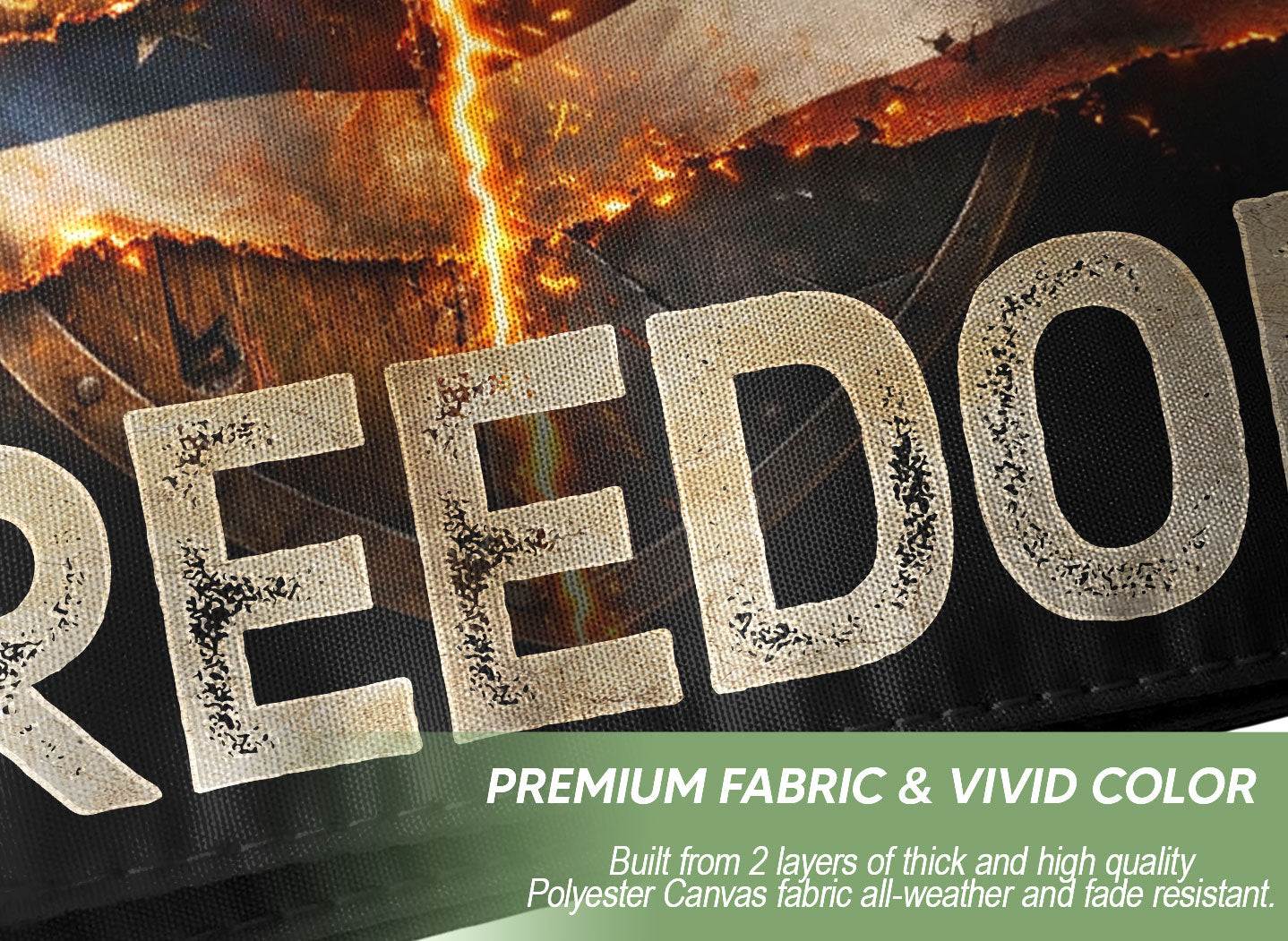 USA 250th Anniversary Flag 250 Years of Freedom Semiquincentennial 1776-2026 Burning Metal Shield Patriotic