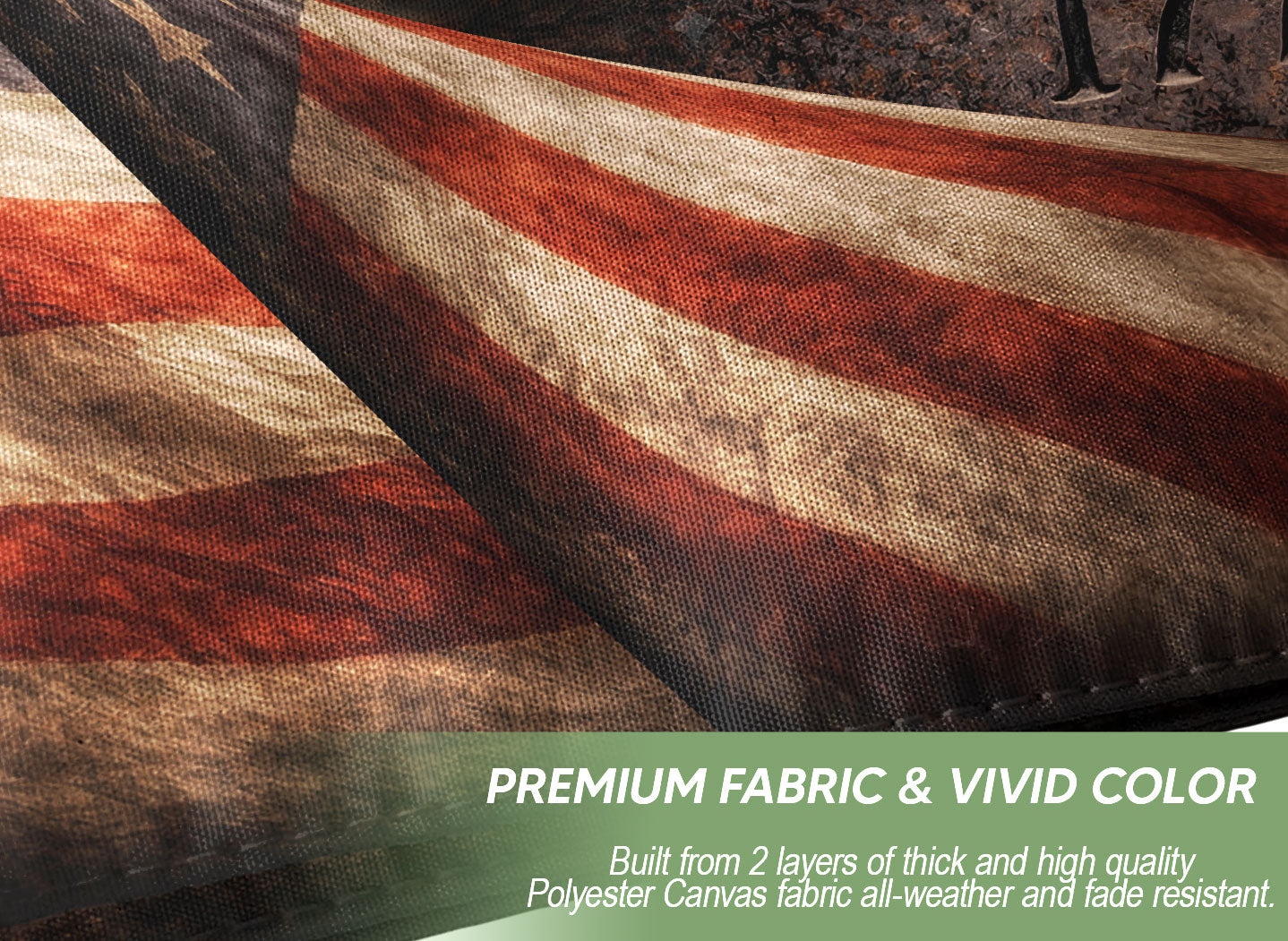 USA 250th Anniversary Flag 250 Years Semiquincentennial 1776-2026 Forged in Liberty Heavy Metal Iron Hammer Patriotic