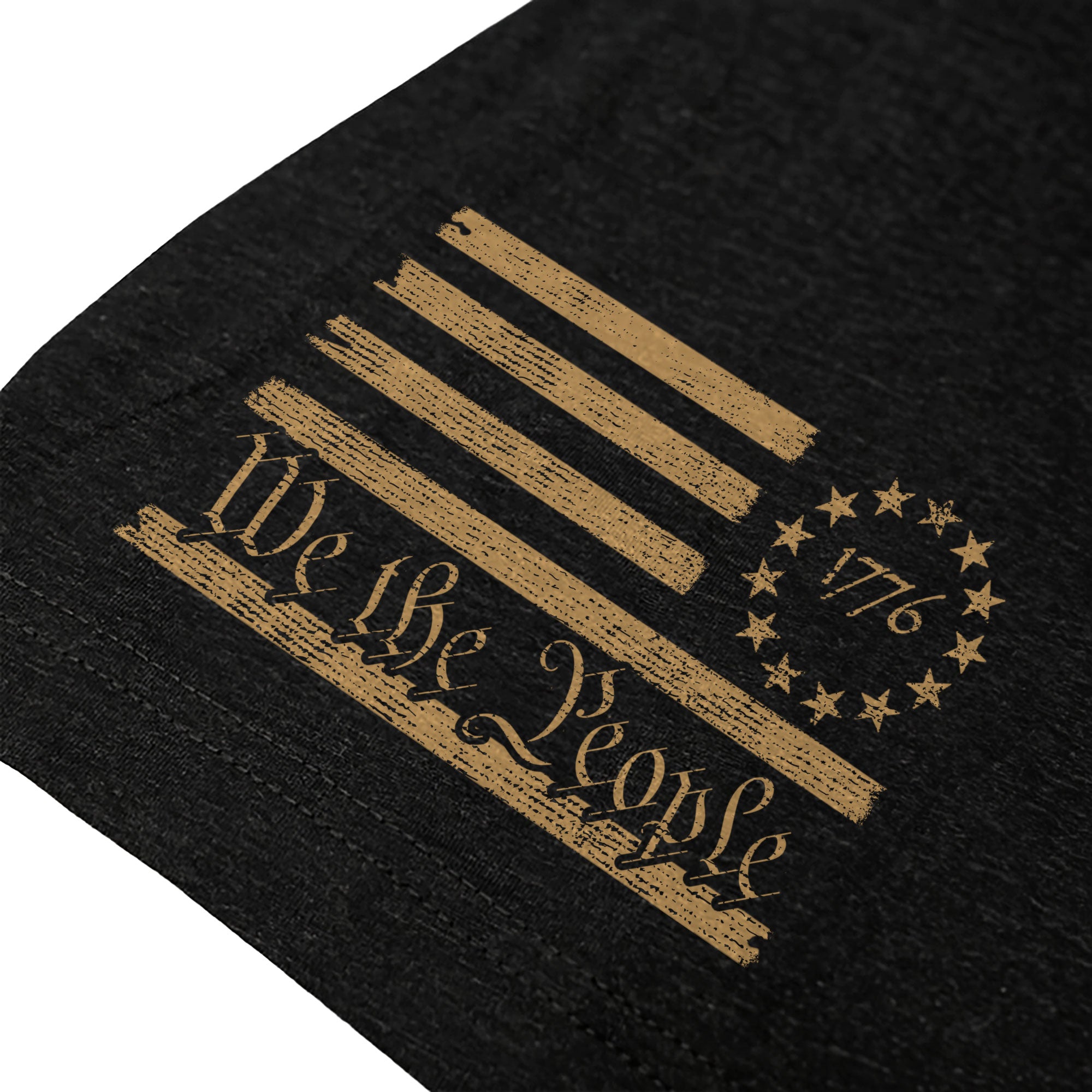 We the People 250th Anniversary T-Shirt - Christian American Patriot Eagle Soaring Over Three Crosses Design