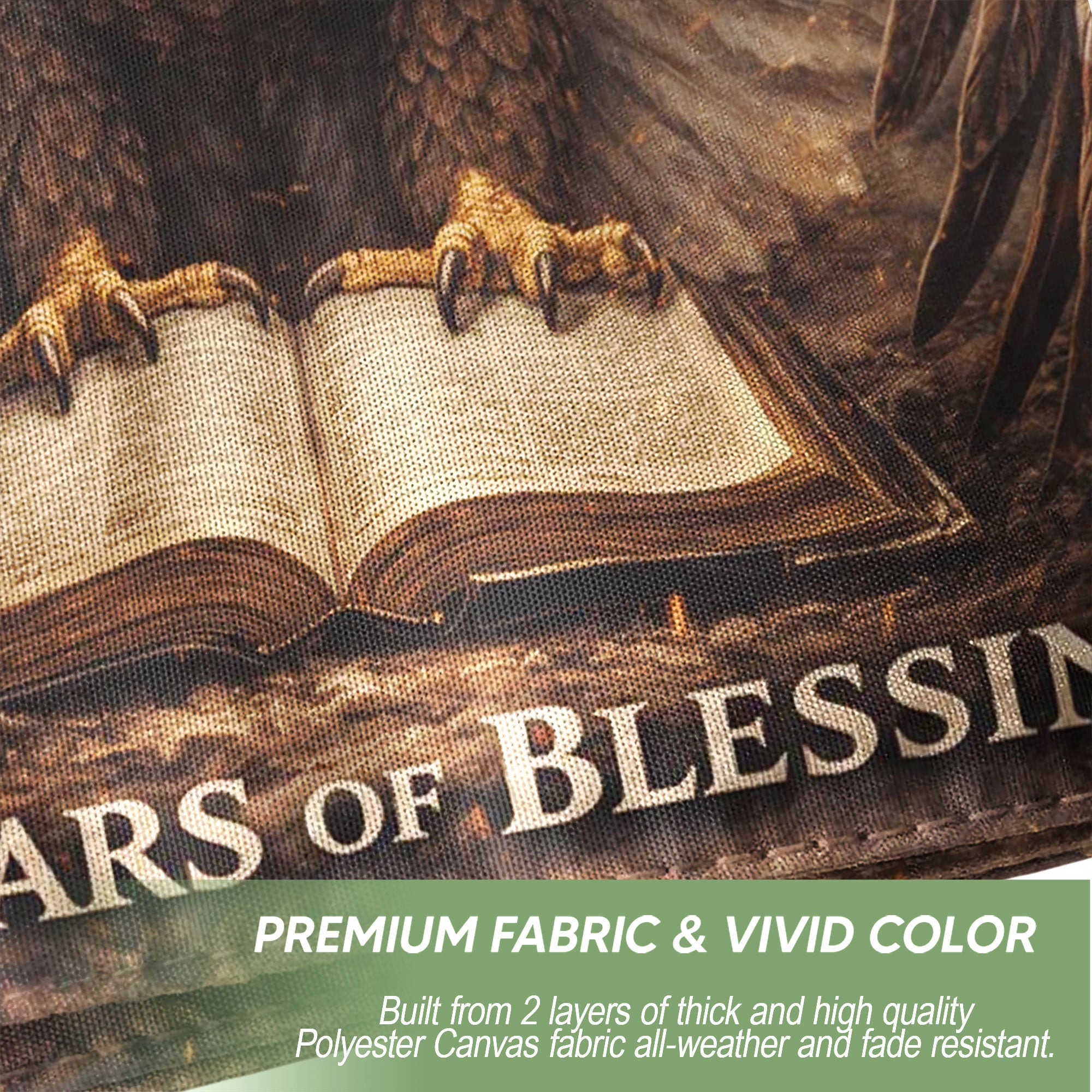 250 Years America Anniversary 1776-2026 Double Sided Flag – Eagle Holy Bible 250 Years of Blessings Religious Patriotic Banner