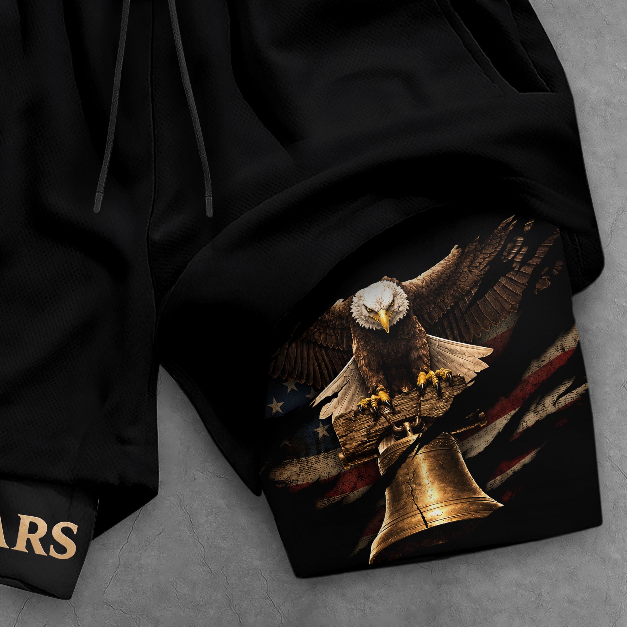 250 Years Patriotic Eagle Gym Shorts 1776-2026 American Independence Workout Shorts