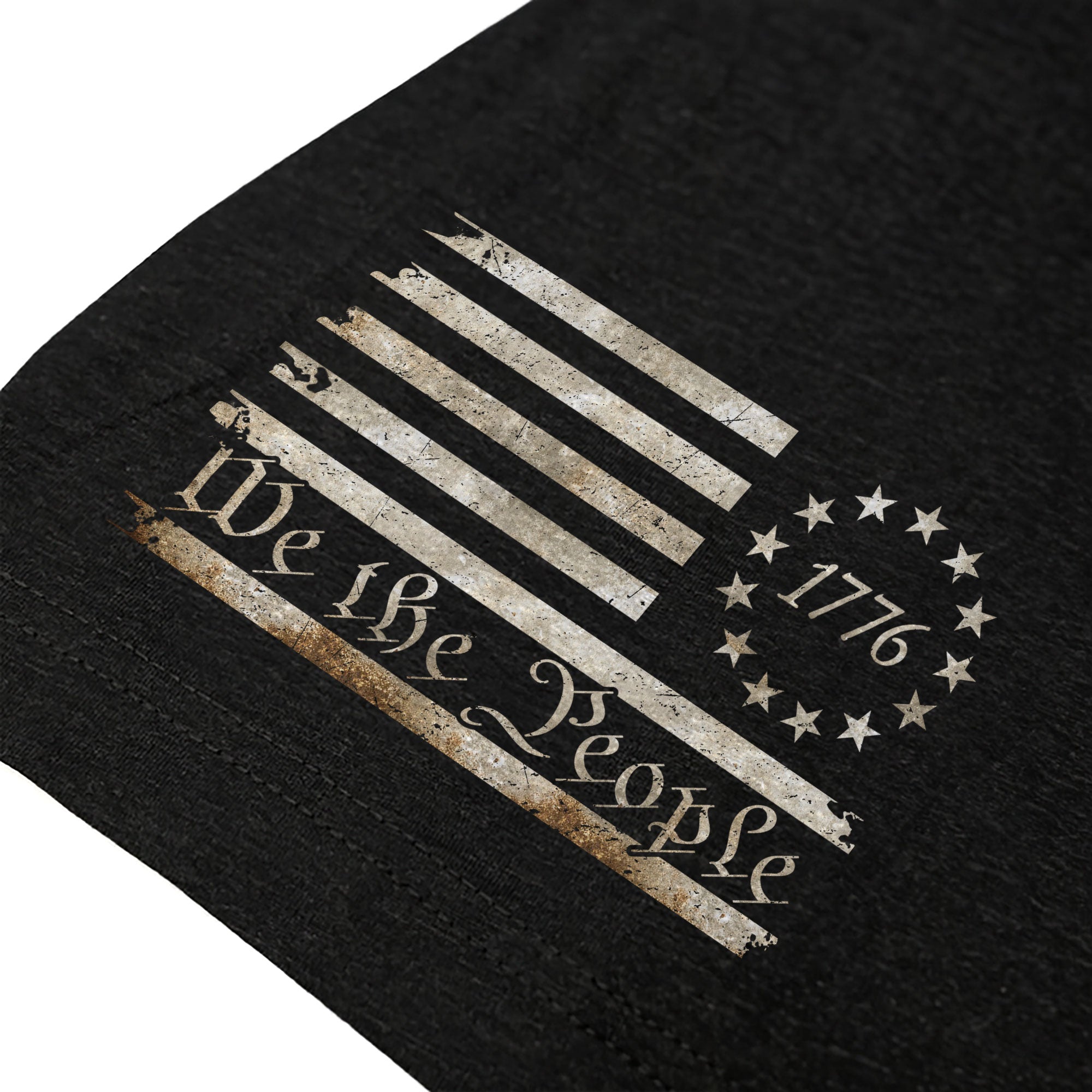 1776 National Champs T-Shirt Shield US Founding Fathers Patriotic 4th of July Graphic Tee
