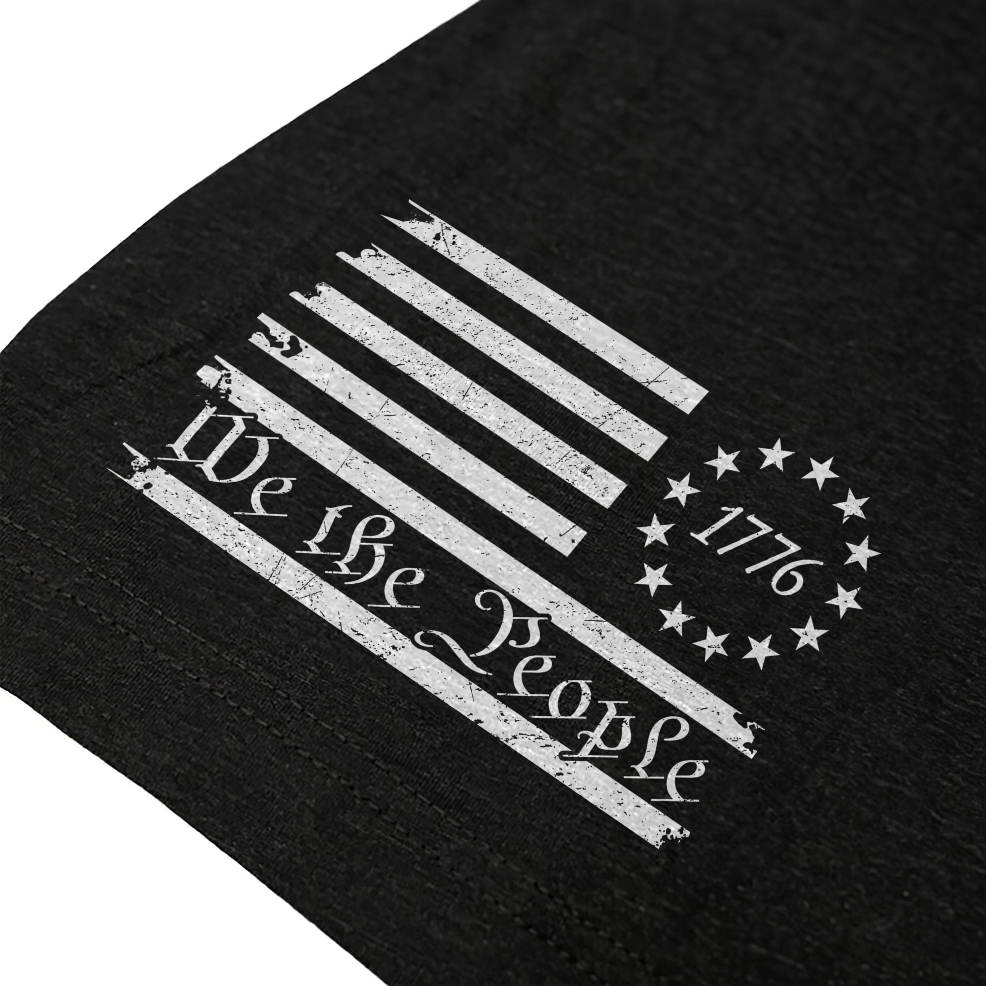 JESUSAVES T-Shirt USA Flag Patriotic 1776 2026 We The People Men Cotton Tee Shirt