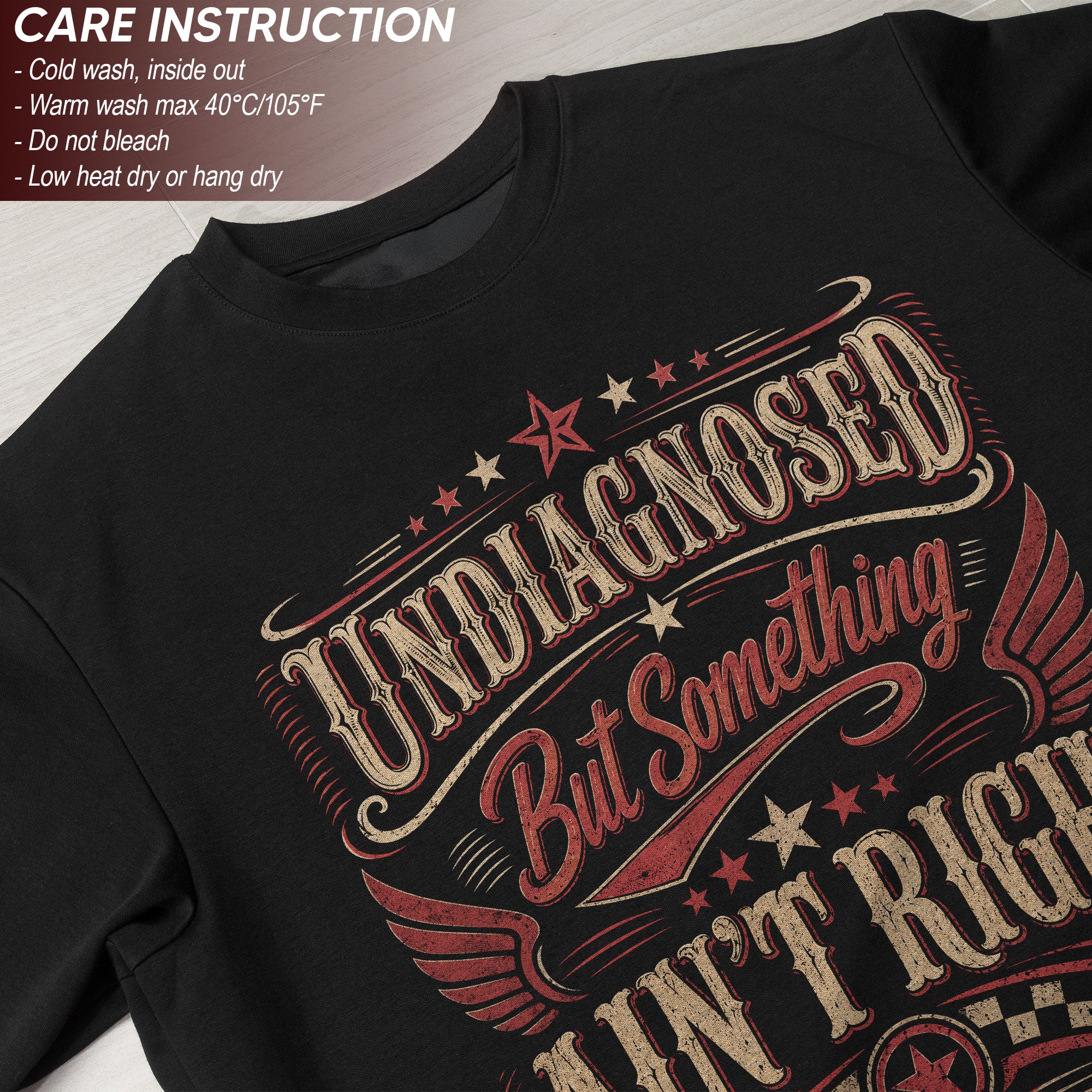 Undiagnosed But Something Ain't Right Tshirt - Vintage Chronic Illness Awareness Tee