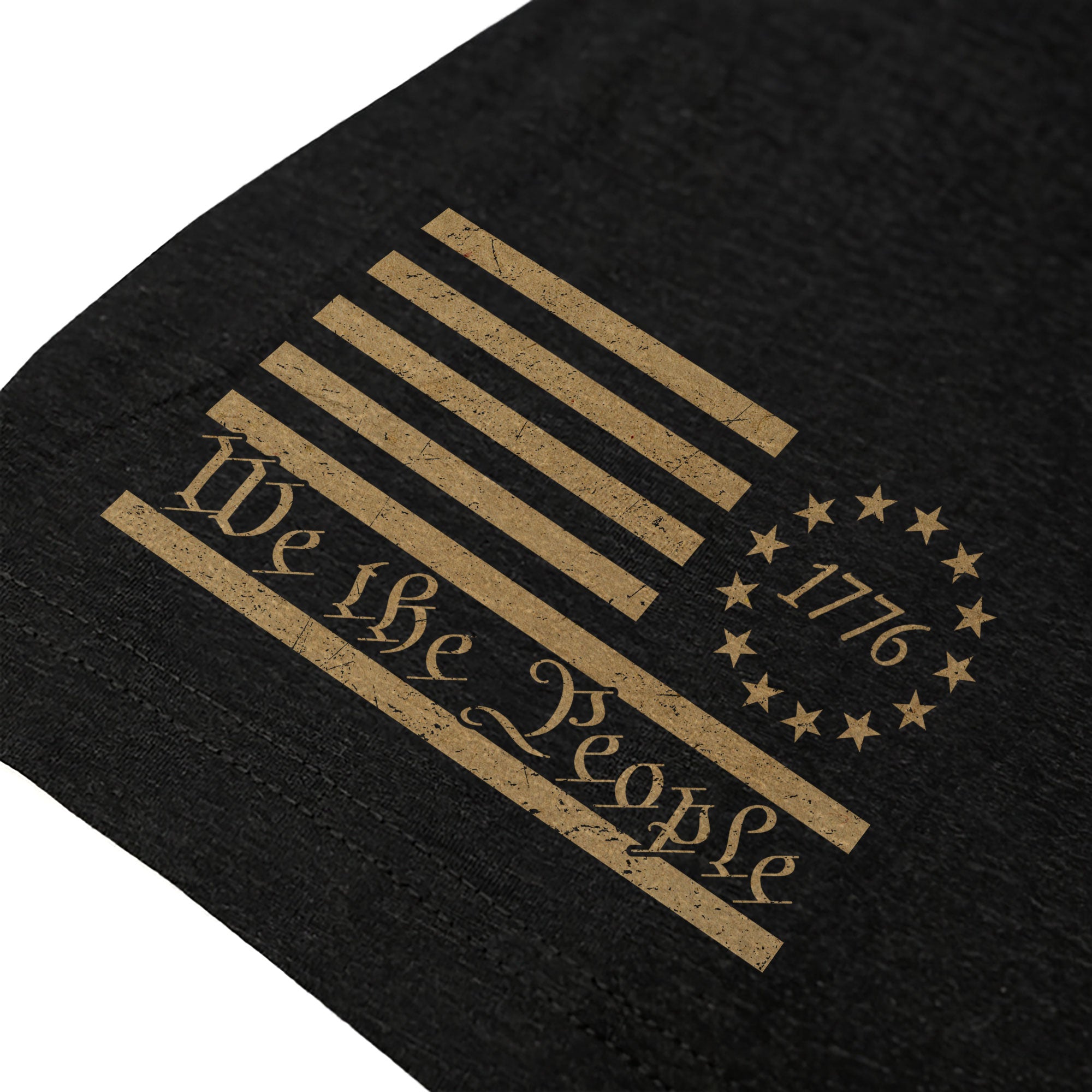 1776 National Champs Patriotic Graphic Tee Founding Fathers Vintage Style Short Sleeve T-Shirt