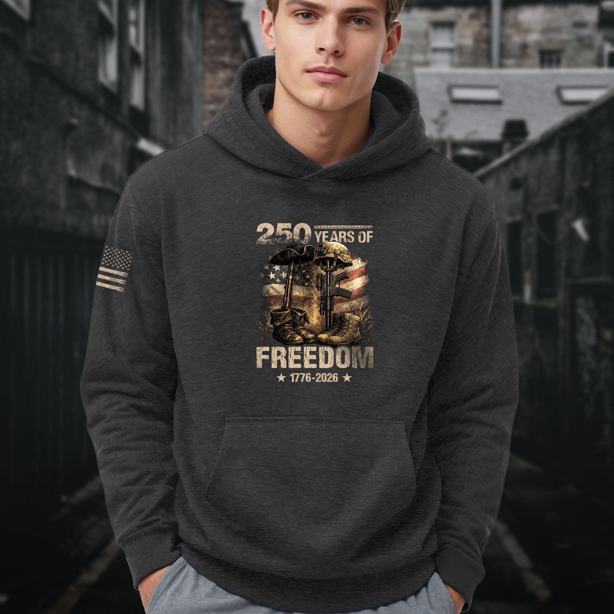 USA 250th Anniversary Hoodie 1776–2026, Classic American Heritage Celebration Hoodie