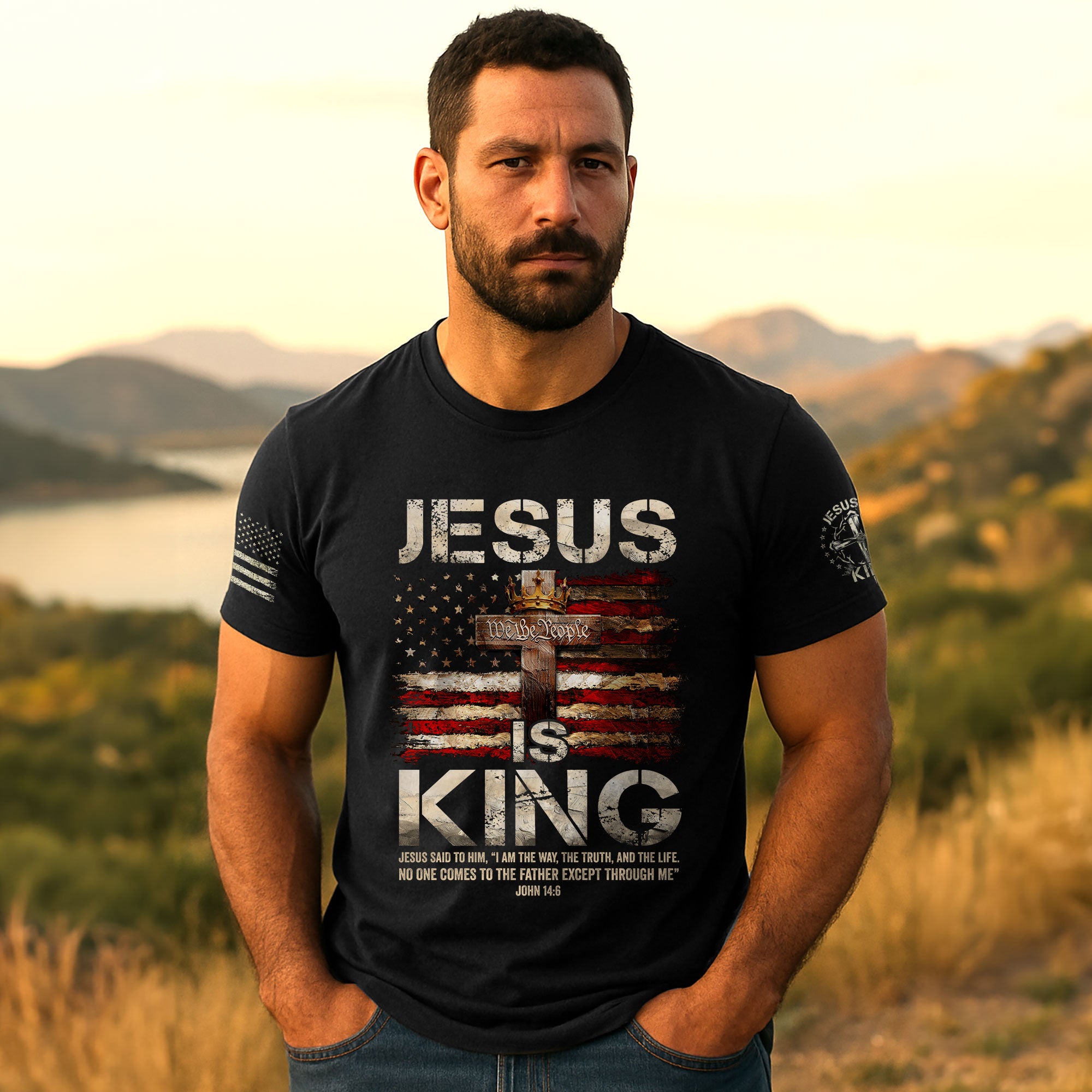 Jesus Is King John 14:6 T-Shirt