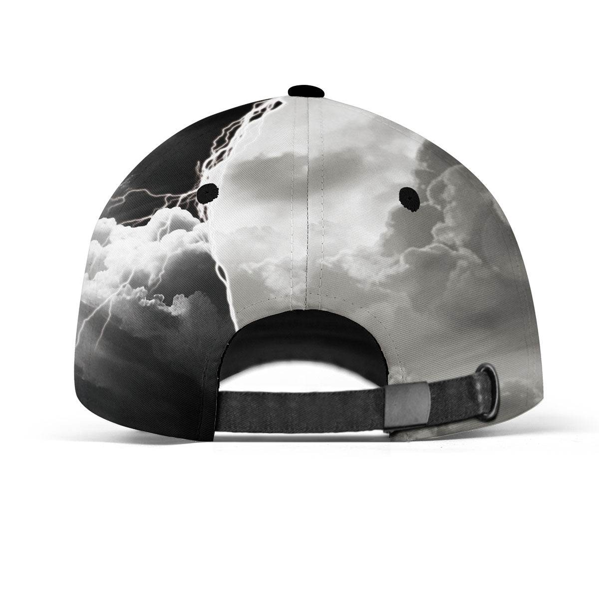 REDEEMED Custom White Cross & Lion Cap – Heaven’s Pathway Christian Hat - Rust Field Wear