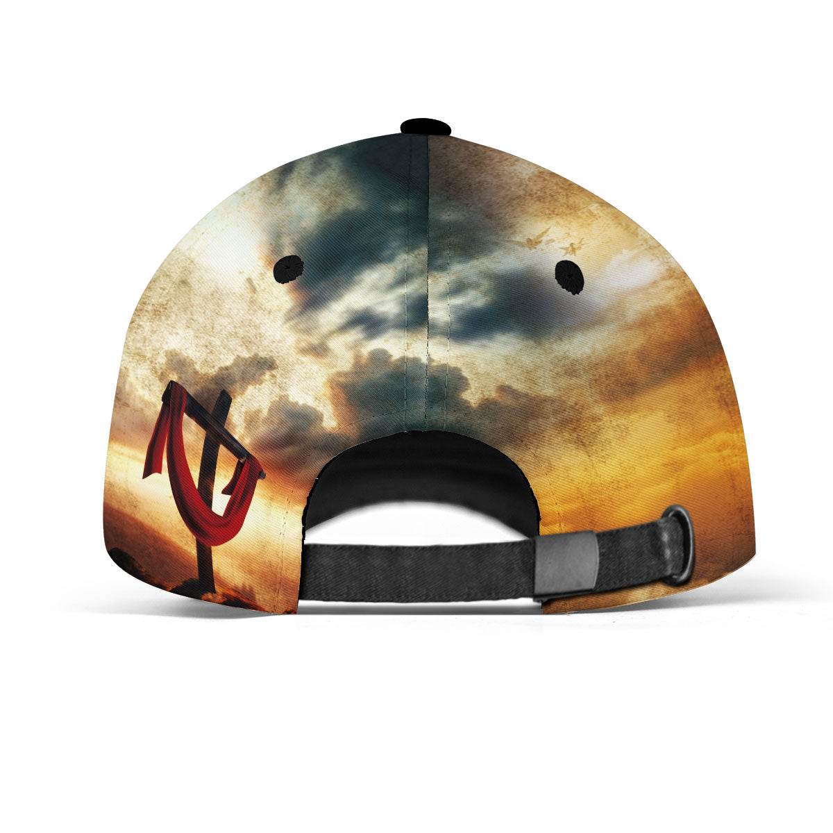 REDEEMED Custom Lion & Cross Cap – The Way, The Truth, The Life - Rust Field Wear