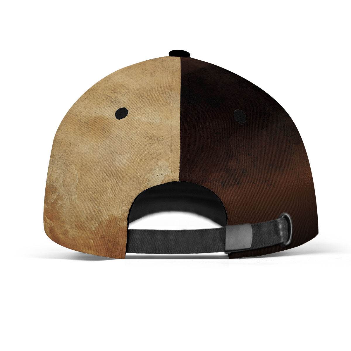 REDEEMED Lion and Christ Crown Cap – Custom Christian Hat - Rust Field Wear