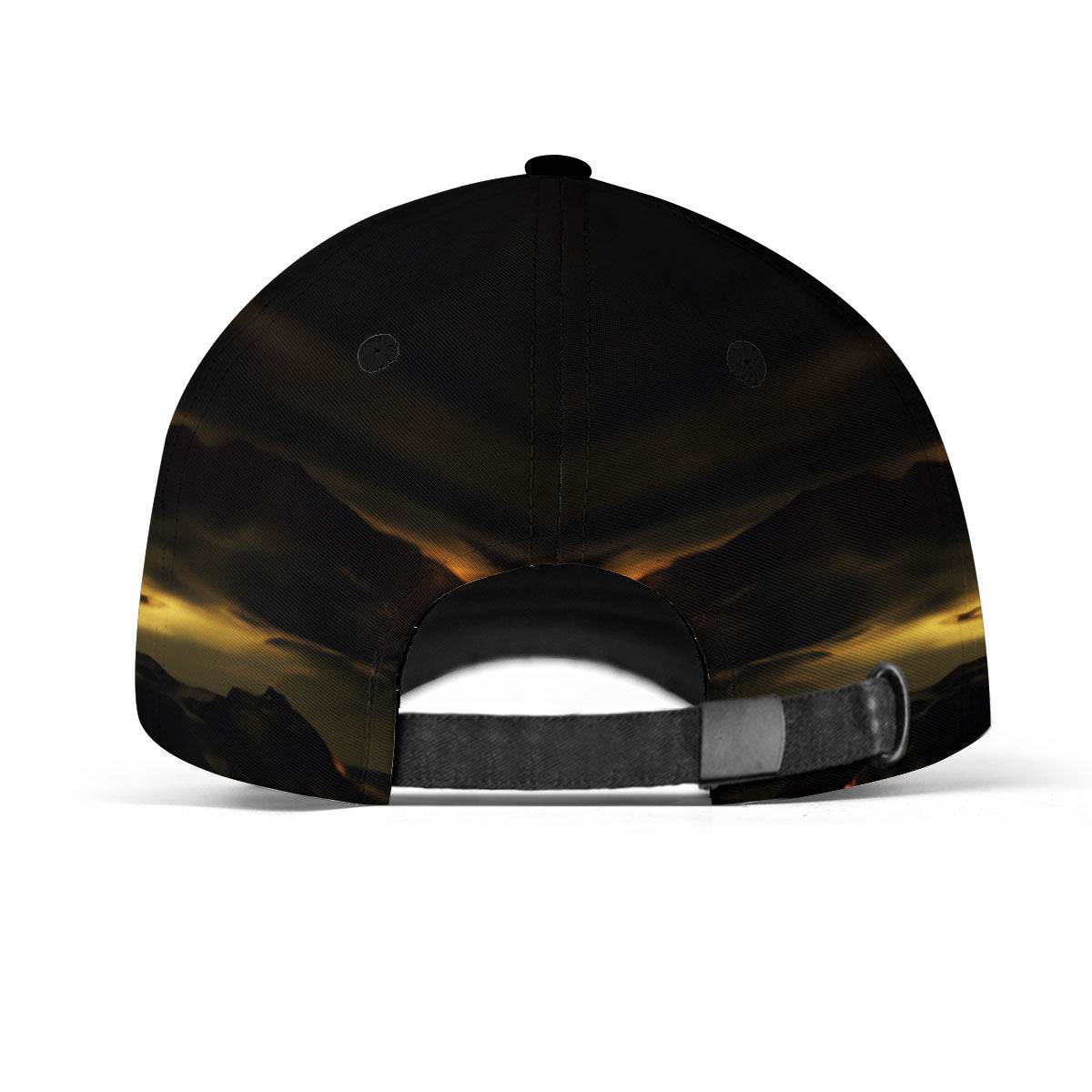 REDEEMED – Glowing Cross & Lion Christian Customized Hat - Rust Field Wear