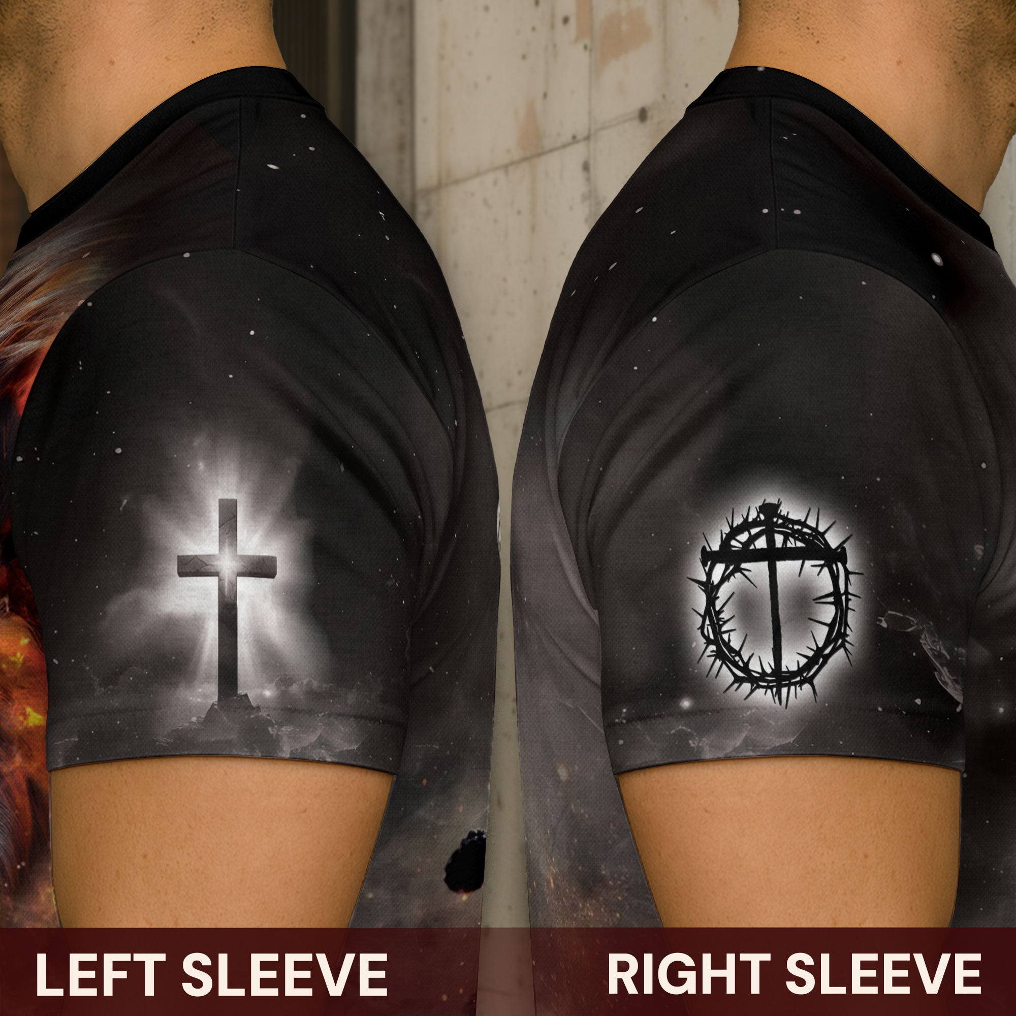 Jesus – The Way, The Truth, The Life | Lion of Judah Double-Sided Tee