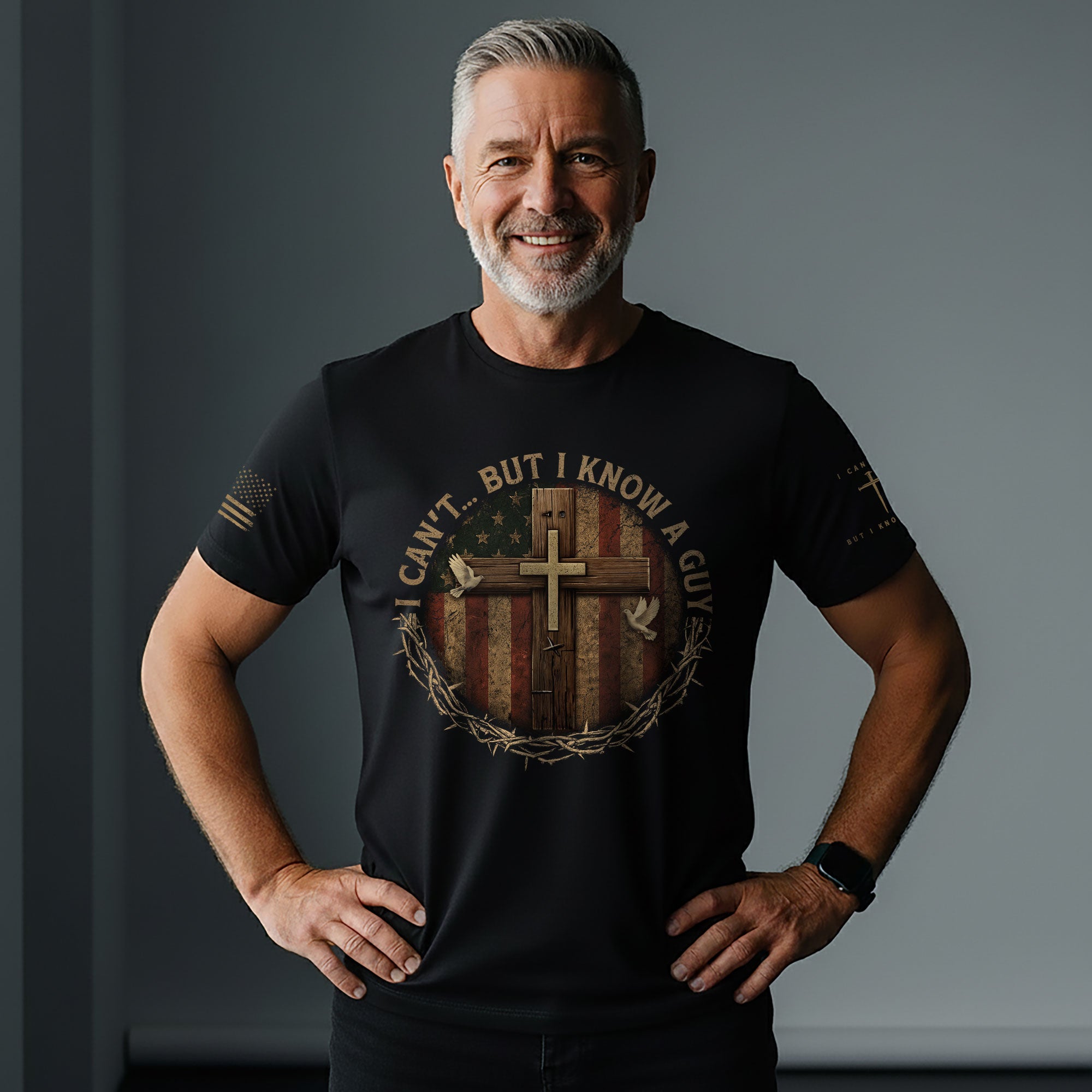 I Can't... But I Know a Guy – Christian Warrior Tee