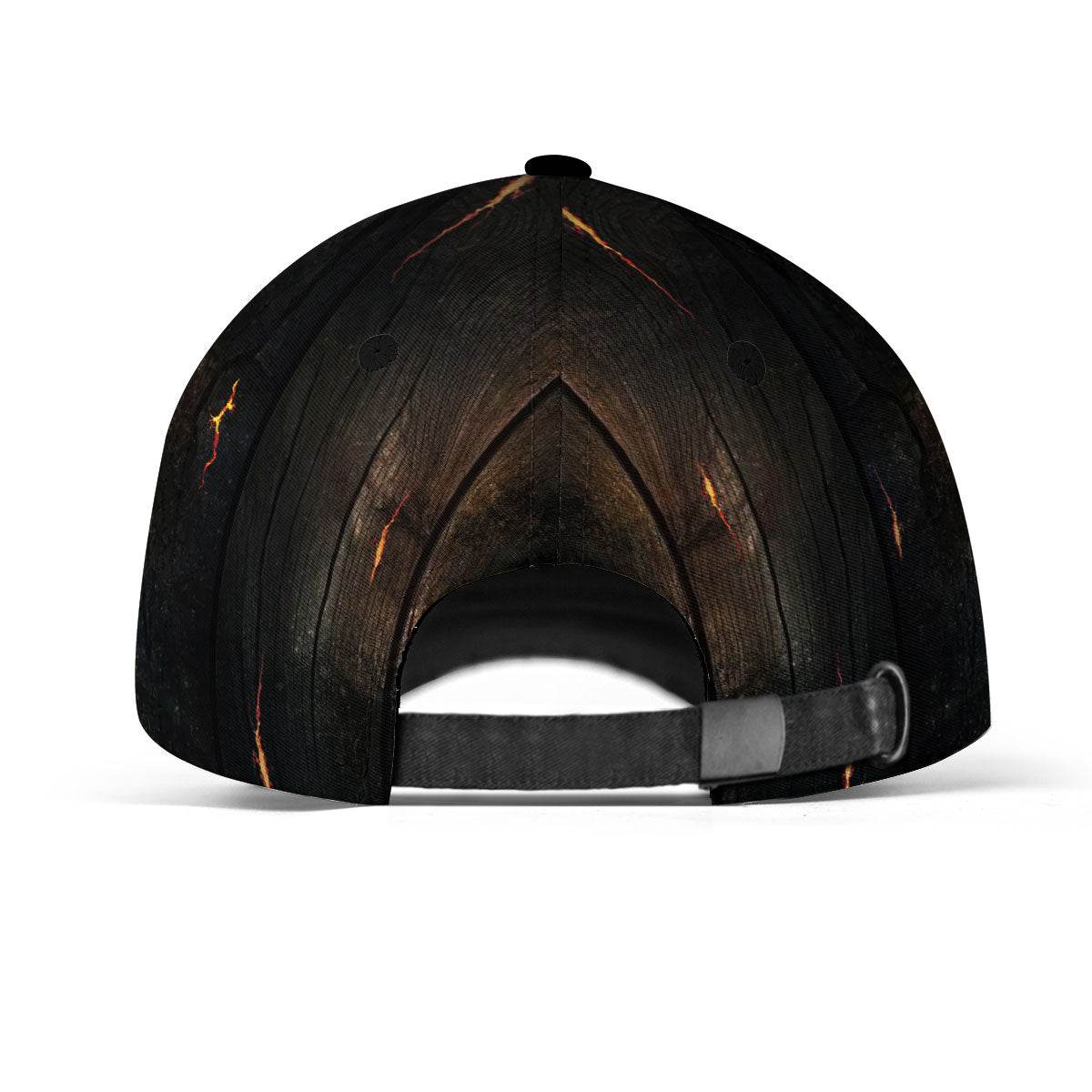 Custom Faith Over Fear Hat With Jesus & Lion Design - Rust Field Wear