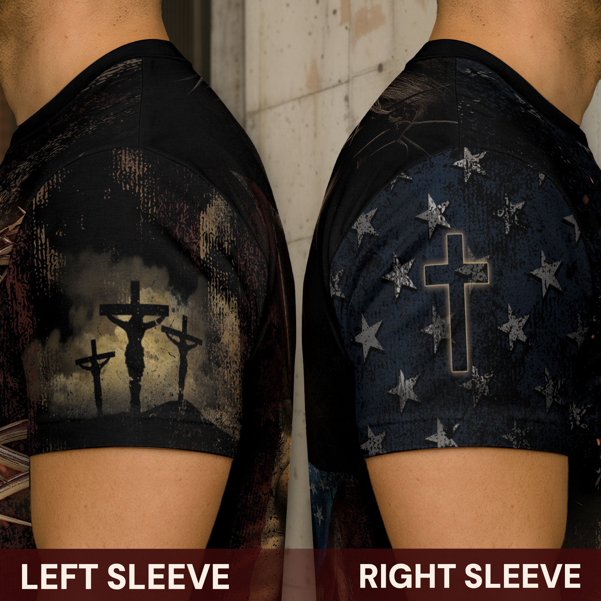 Jesus Is the Truth | Crown of Thorns & Patriotic Lion Faithwear