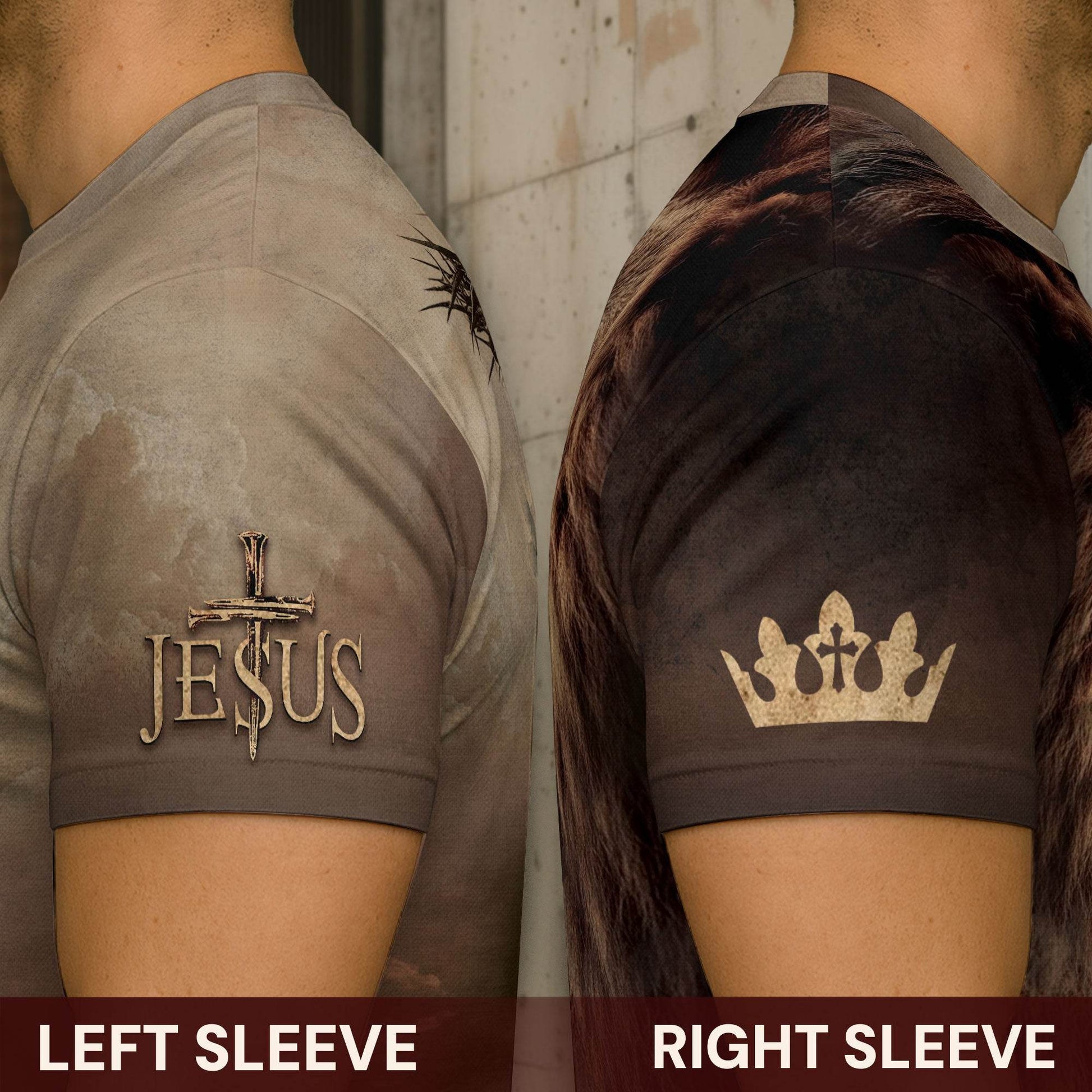 Jesus Is King Shirt – Bold Christian Graphic Tee - Rust Field Wear