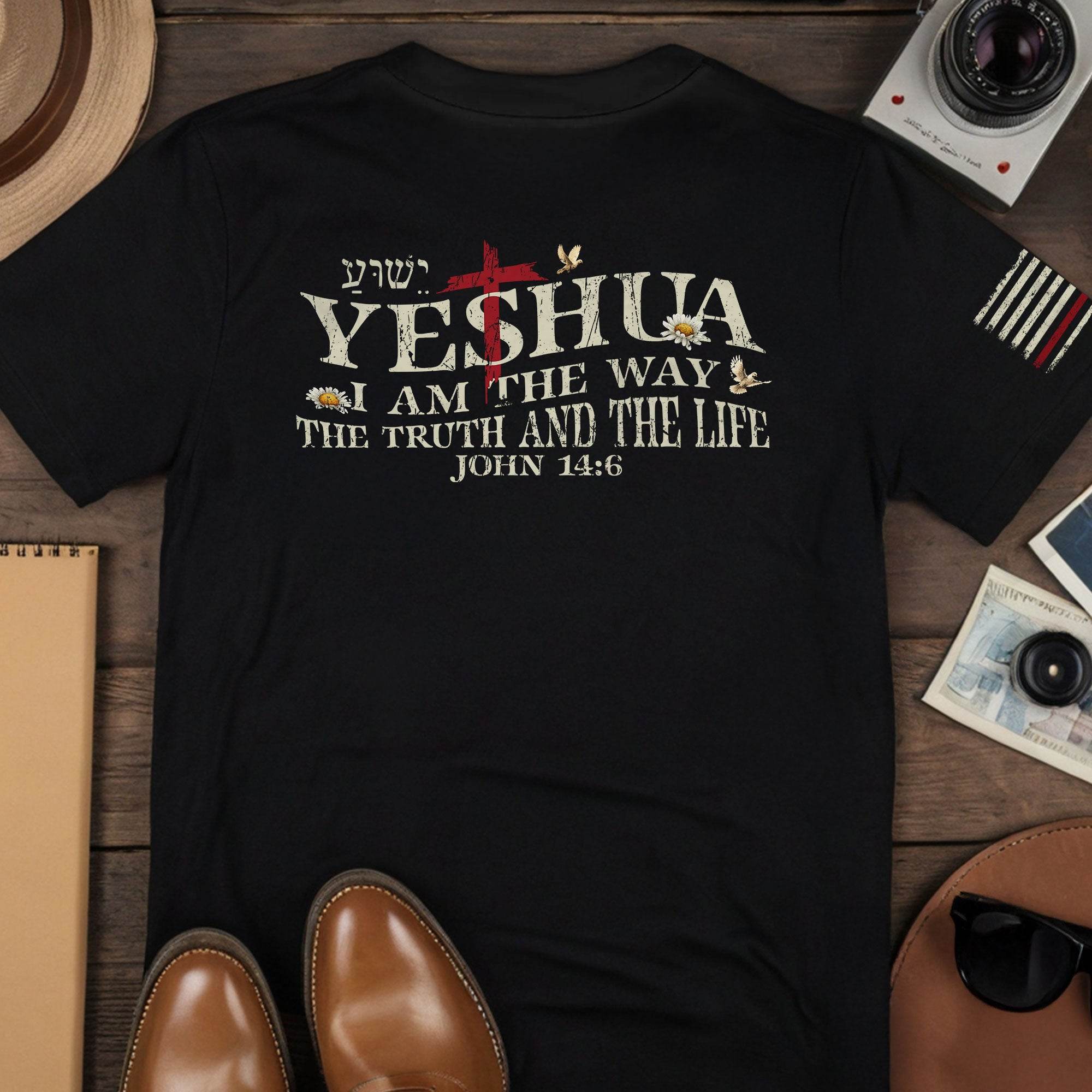 Yeshua The Way The Truth And The Life T-Shirt - Rust Field Wear