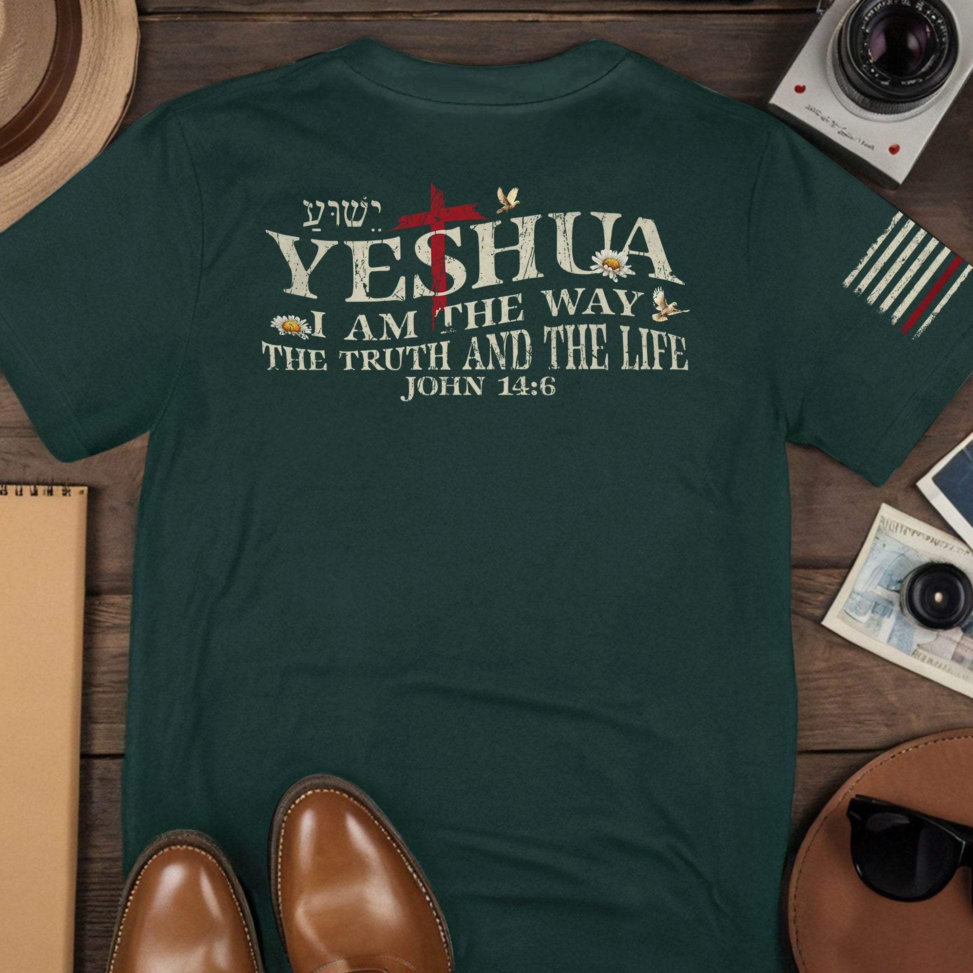 Yeshua The Way The Truth And The Life T-Shirt - Rust Field Wear