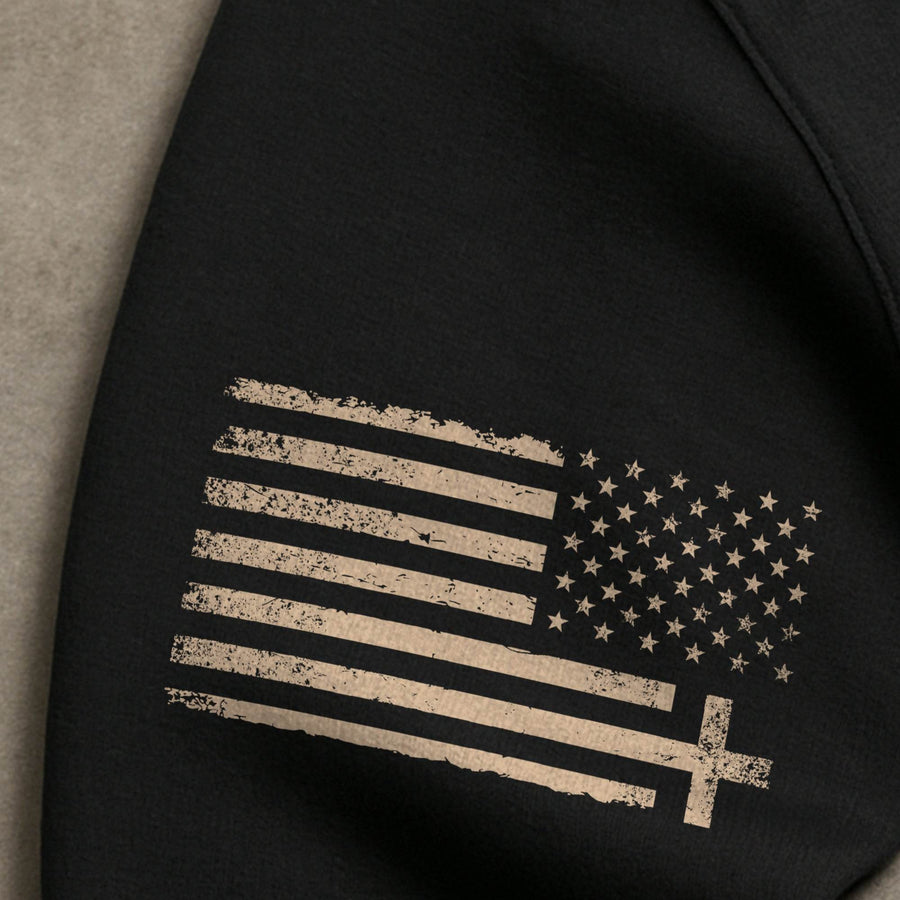 Faith Over Fear Christian Patriotic Hoodie