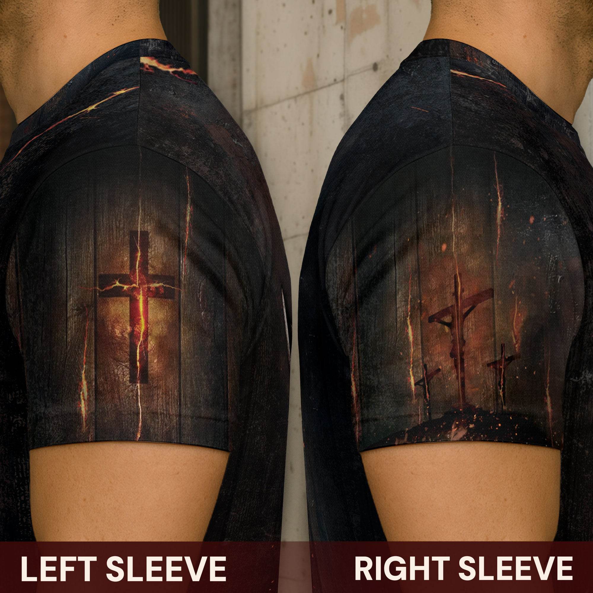 Faith Over Fear Patriotic T-Shirt - Rust Field Wear