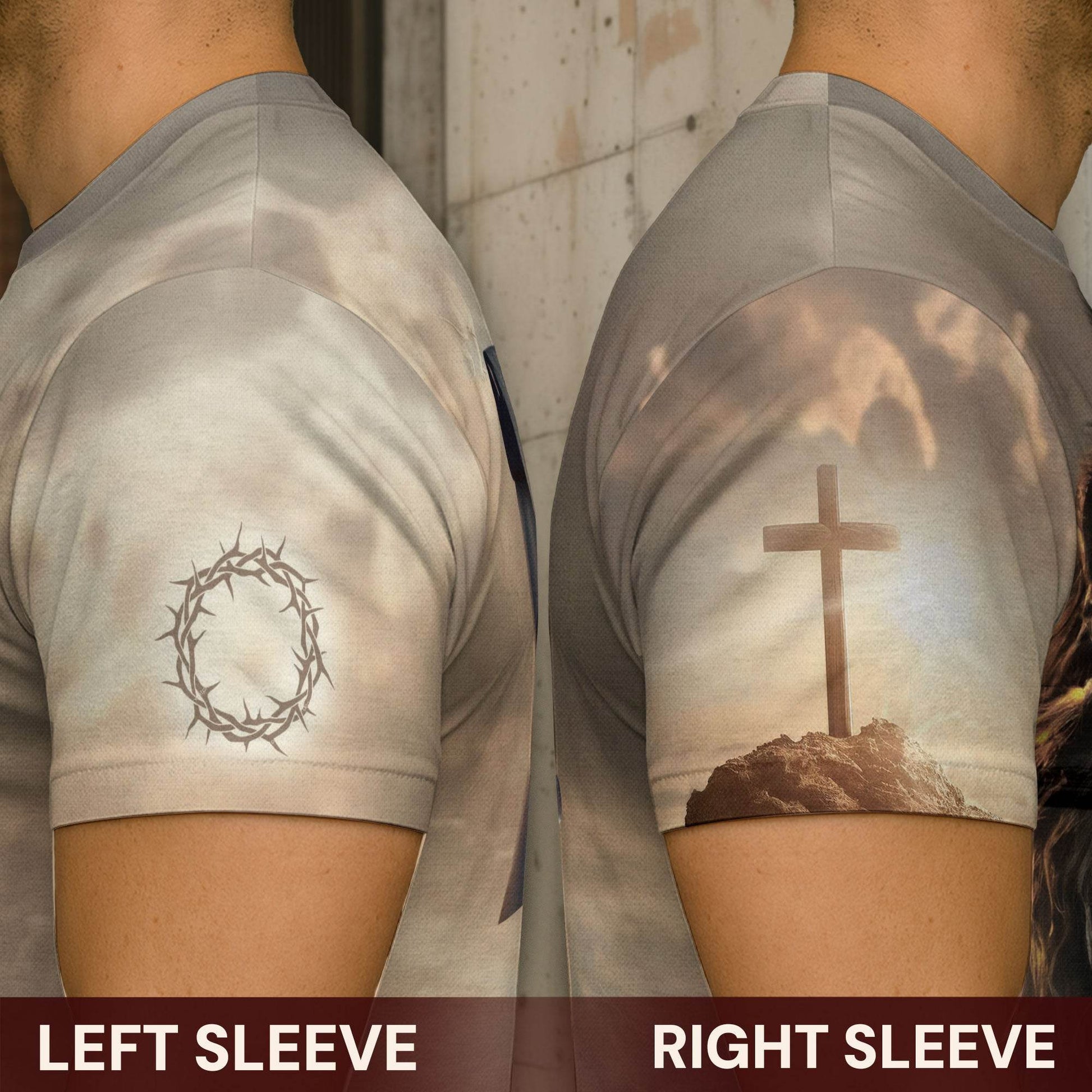 I Can Do All Things Through Christ Calvary Hills Faith T-Shirt - Rust Field Wear