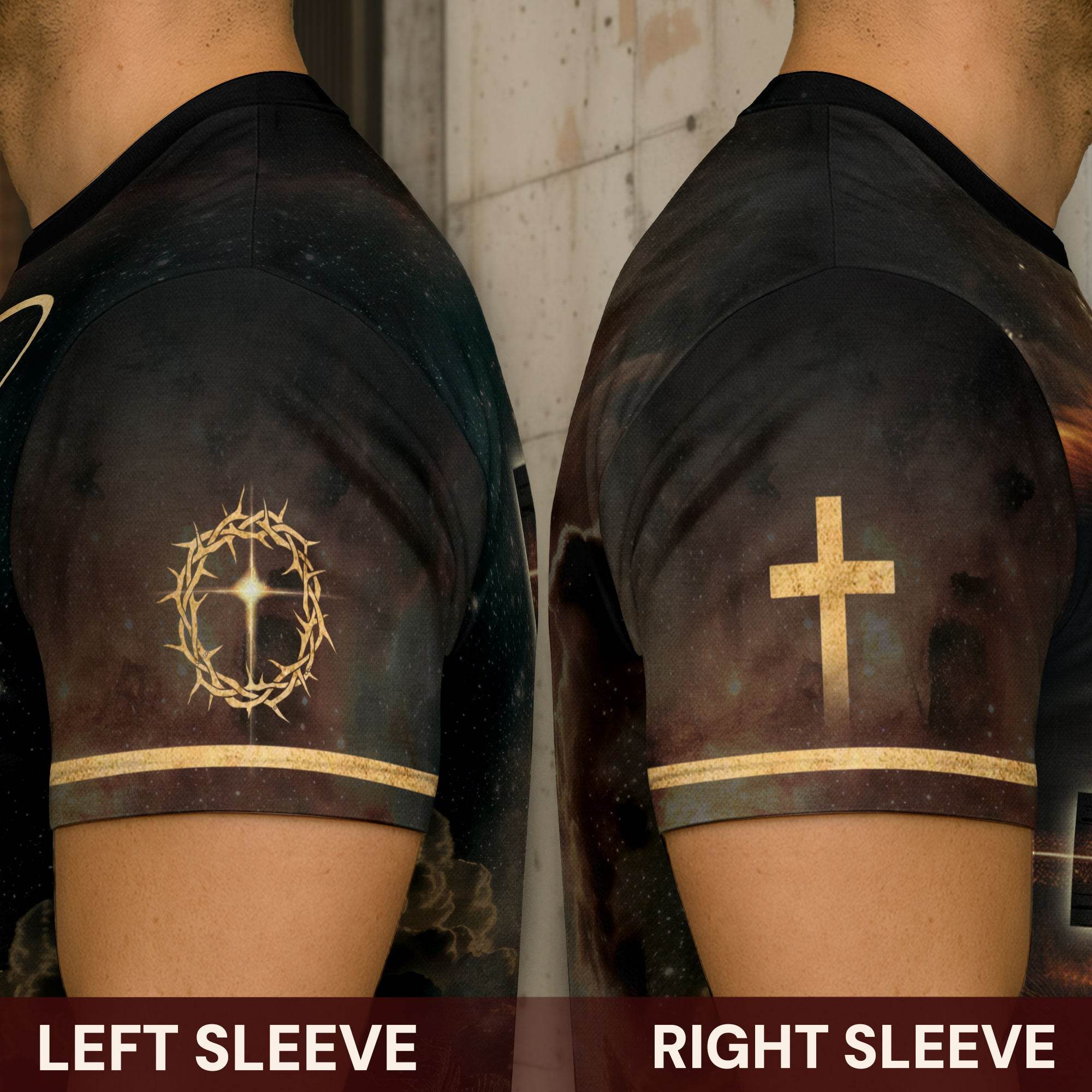 The Lion And The Cross "Believe" In Him Religious T-Shirt