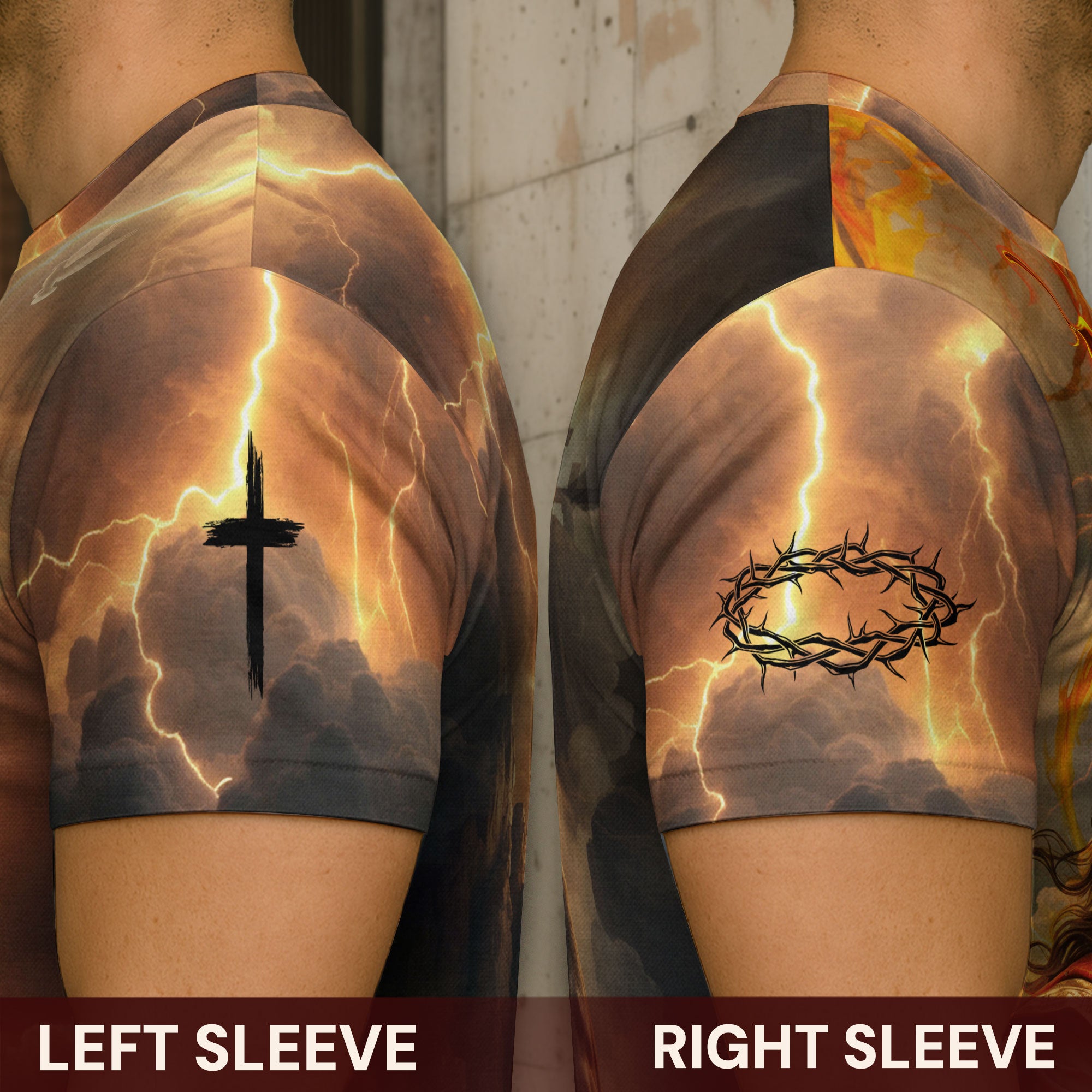 Trust In The Lord Jesus Ascension Lion and Lamb Christian T-Shirt