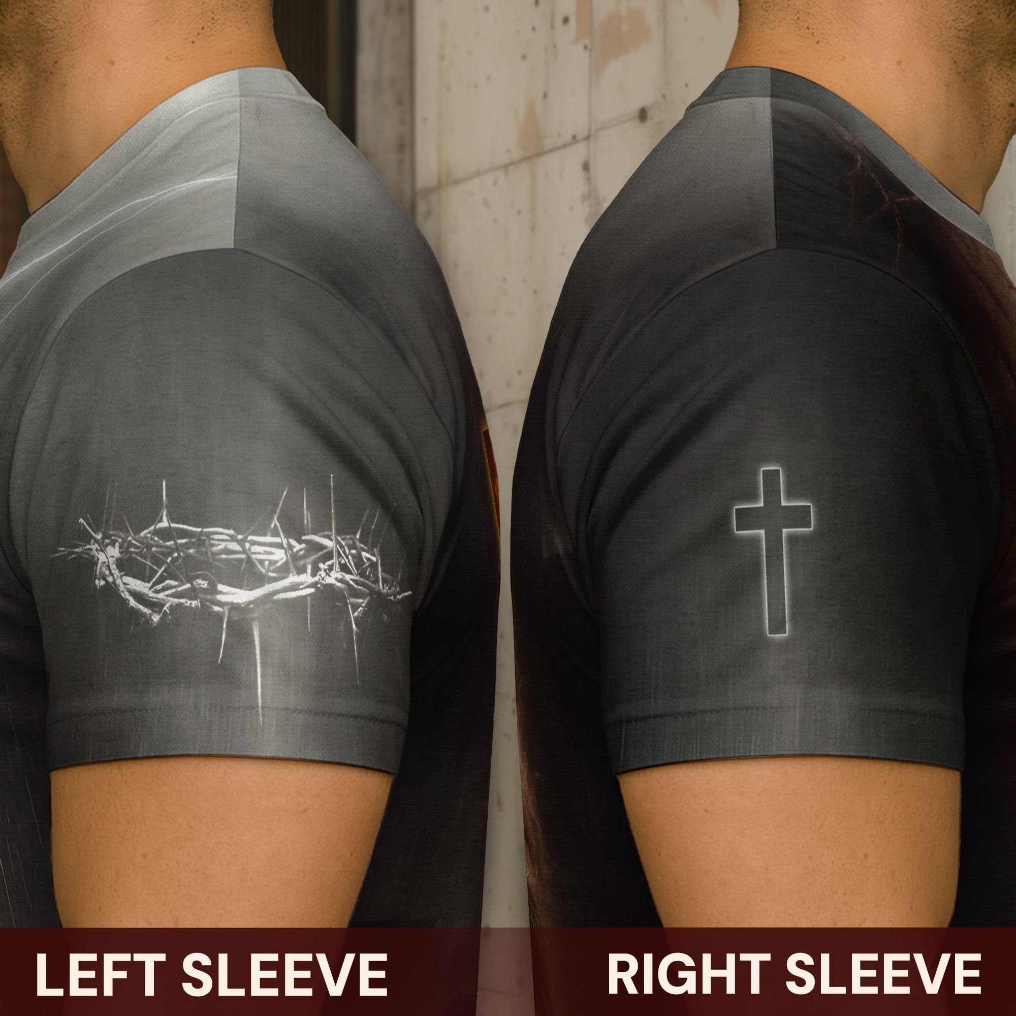 Jesus Loves You Dark Glory Lion Christian T-Shirt