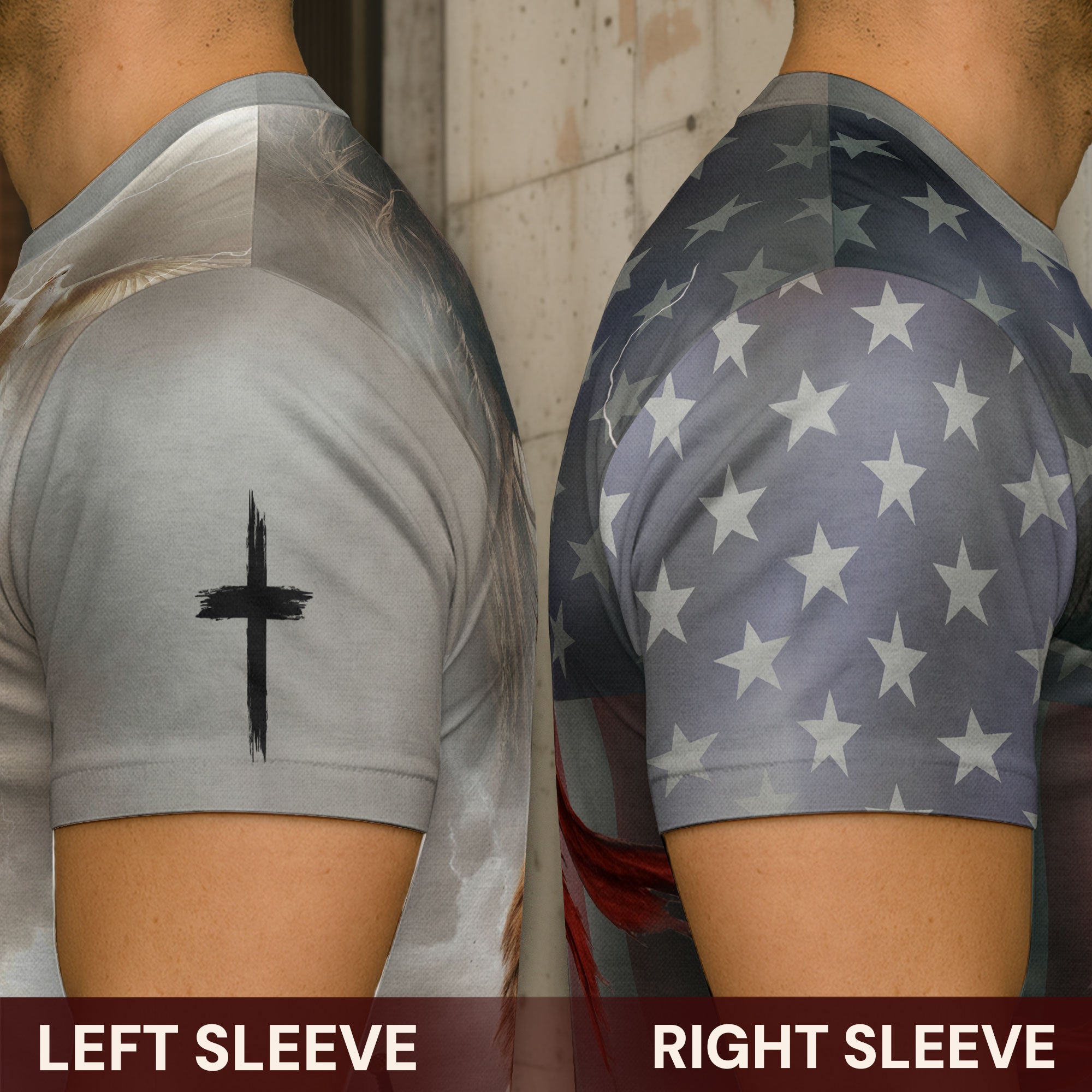 I Can’t But I Know A Guy Jesus Lion and Cross American Faith T-Shirt