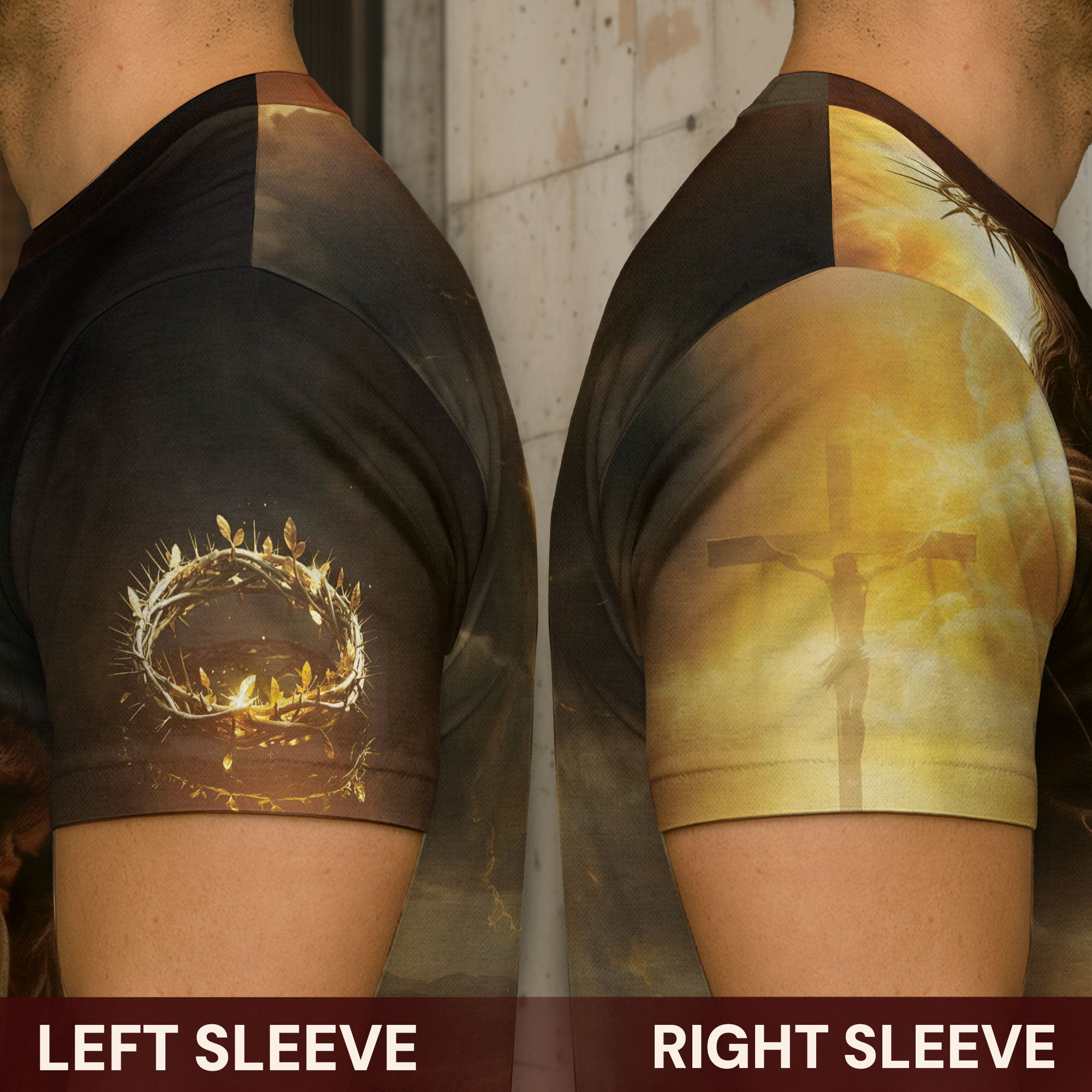 Revelation Light “Jesus Is Coming Back” Lion and Cross Christian T-Shirt