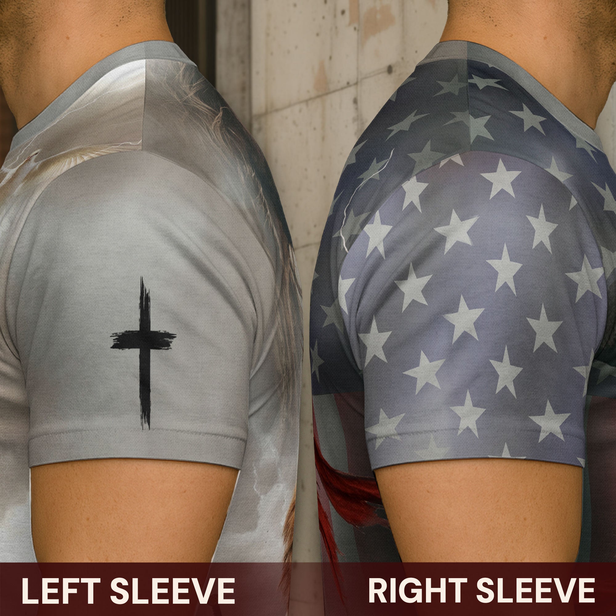 Revelation Freedom “Jesus Is Coming Back” Lion and Cross Christian T-Shirt