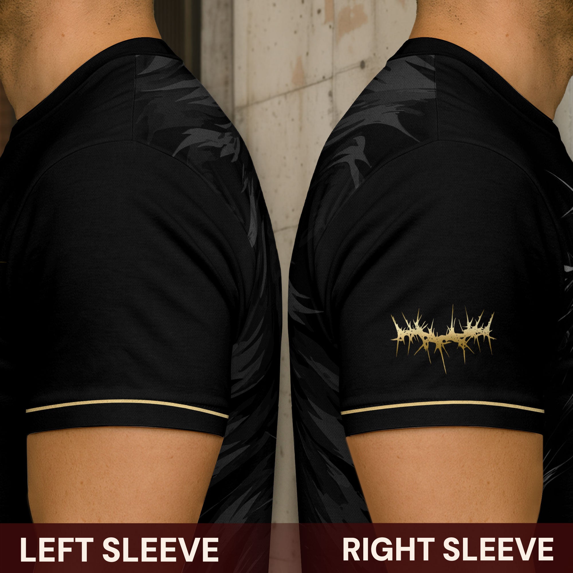 Jesus The Way The Truth The Life Golden Cross Lion Christian T-Shirt