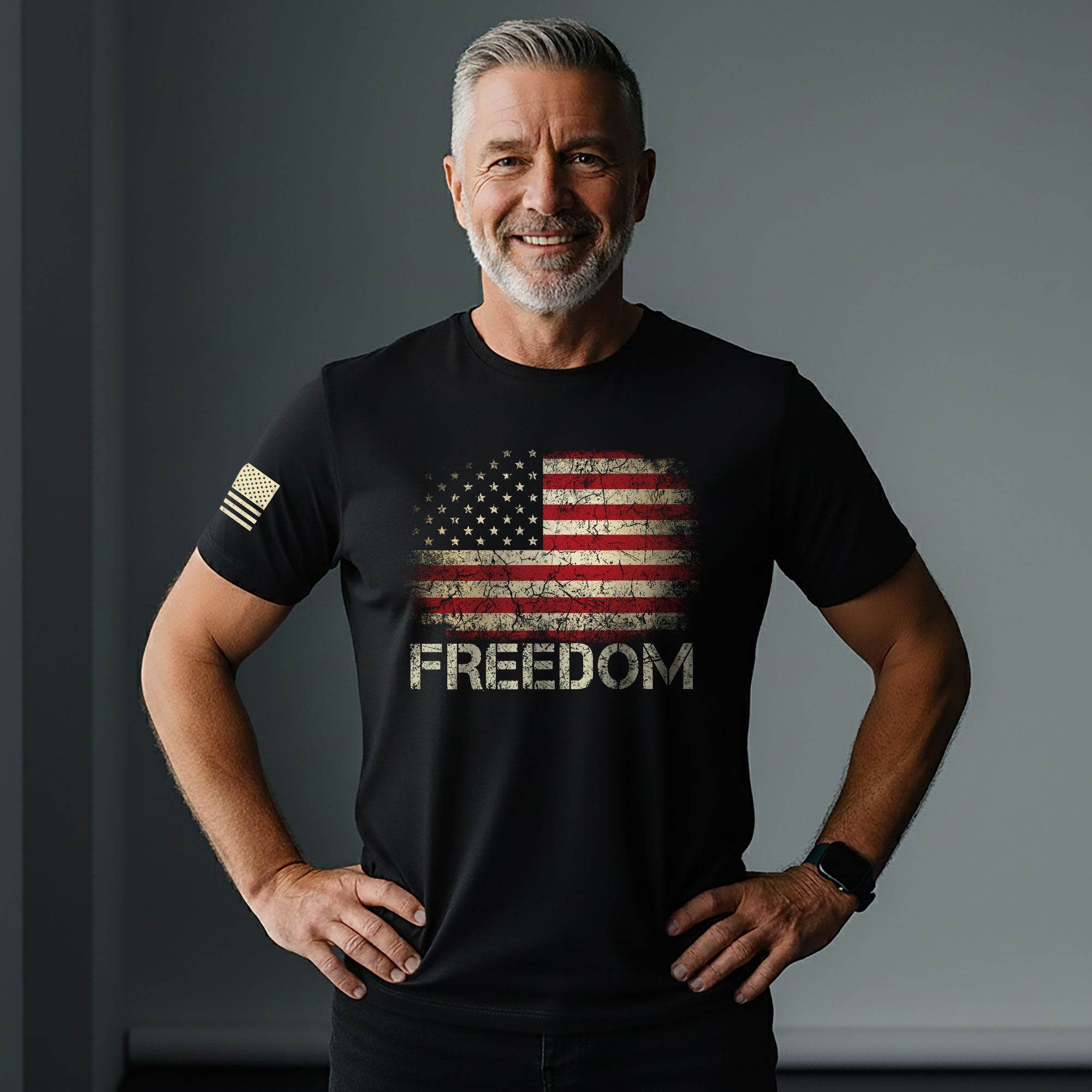 'Freedom' American Legacy T-Shirt - Rust Field Wear