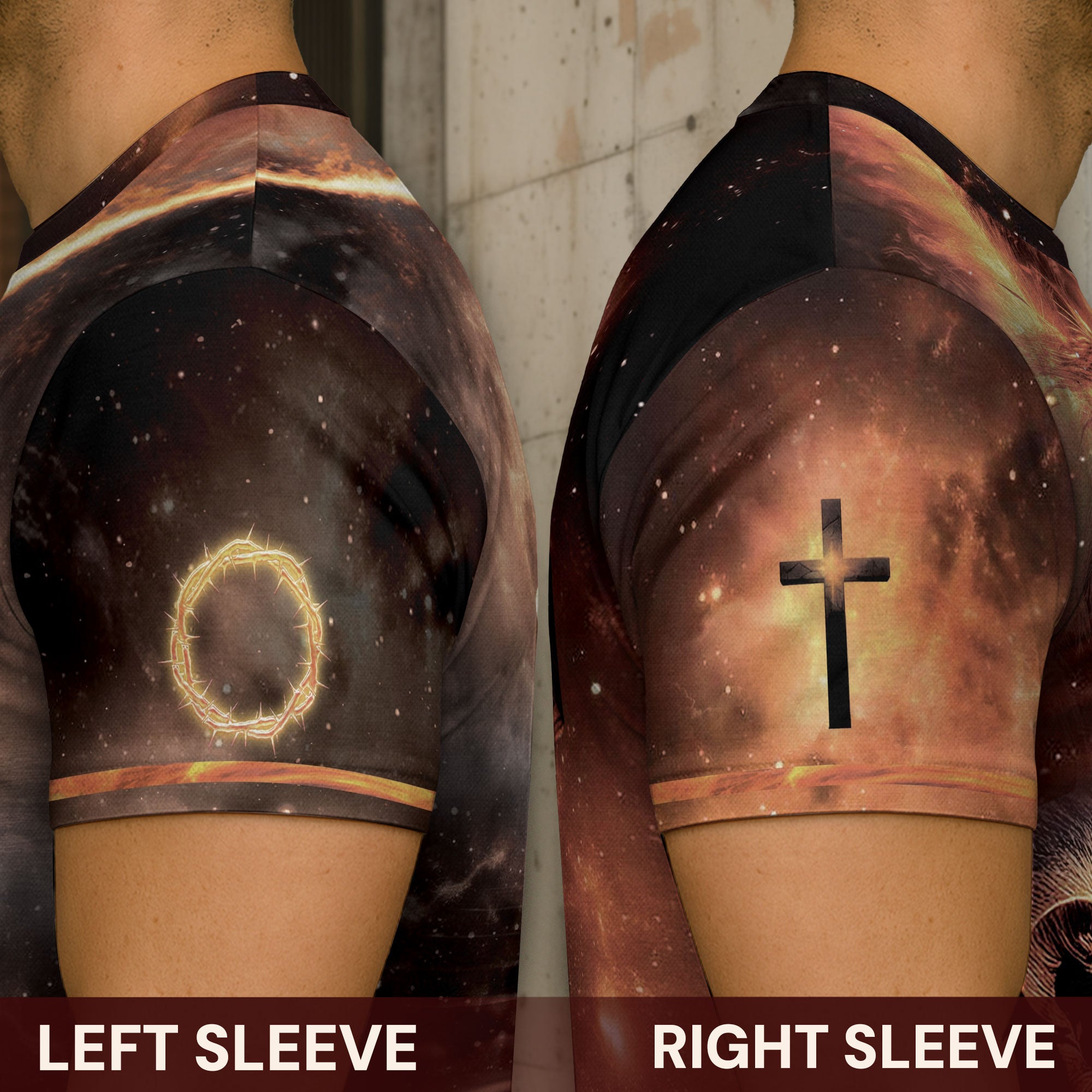 The Way The Truth The Life Lion & Cross Christian T-Shirt