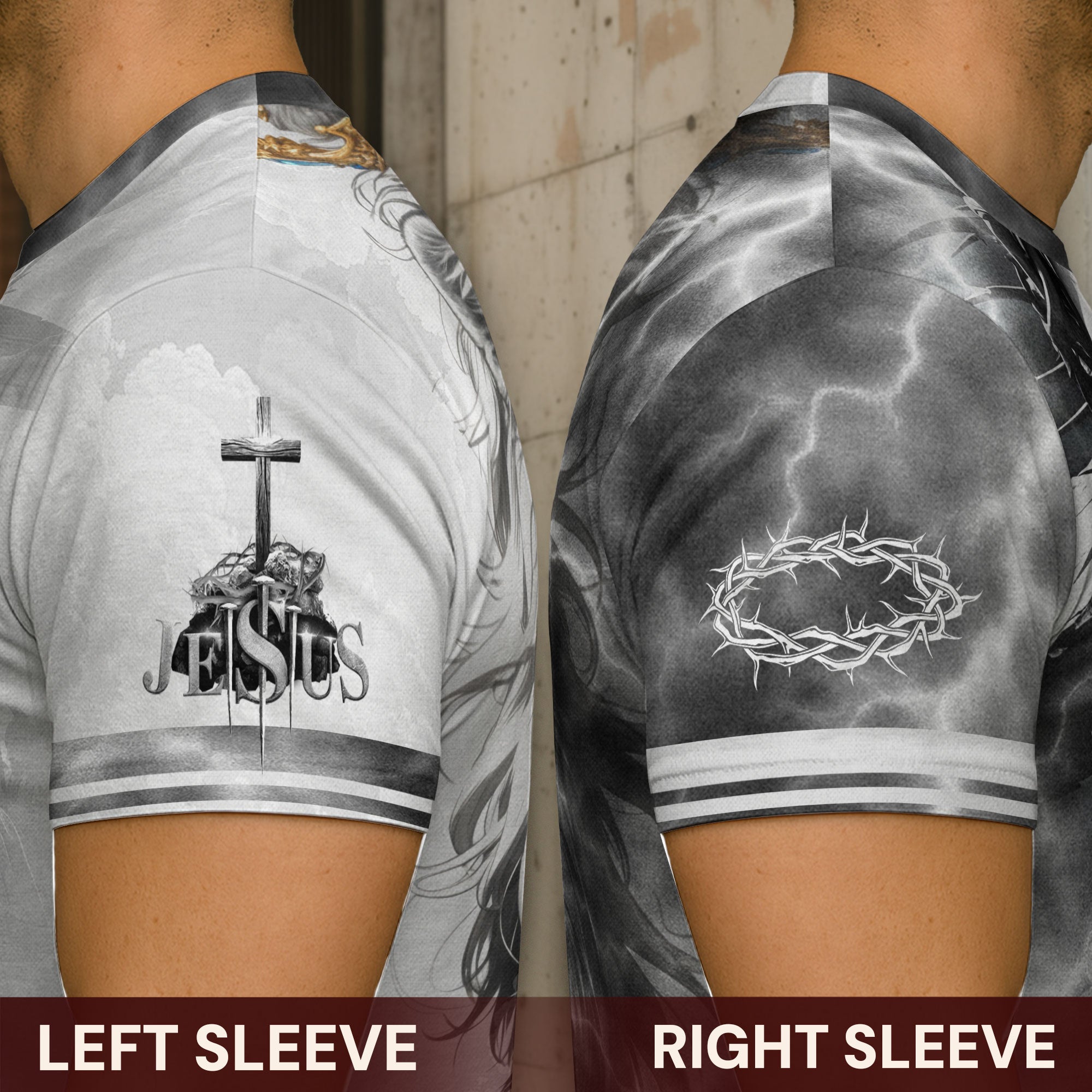 Jesus The Way The Truth The Life Lion Crown Christian T-Shirt