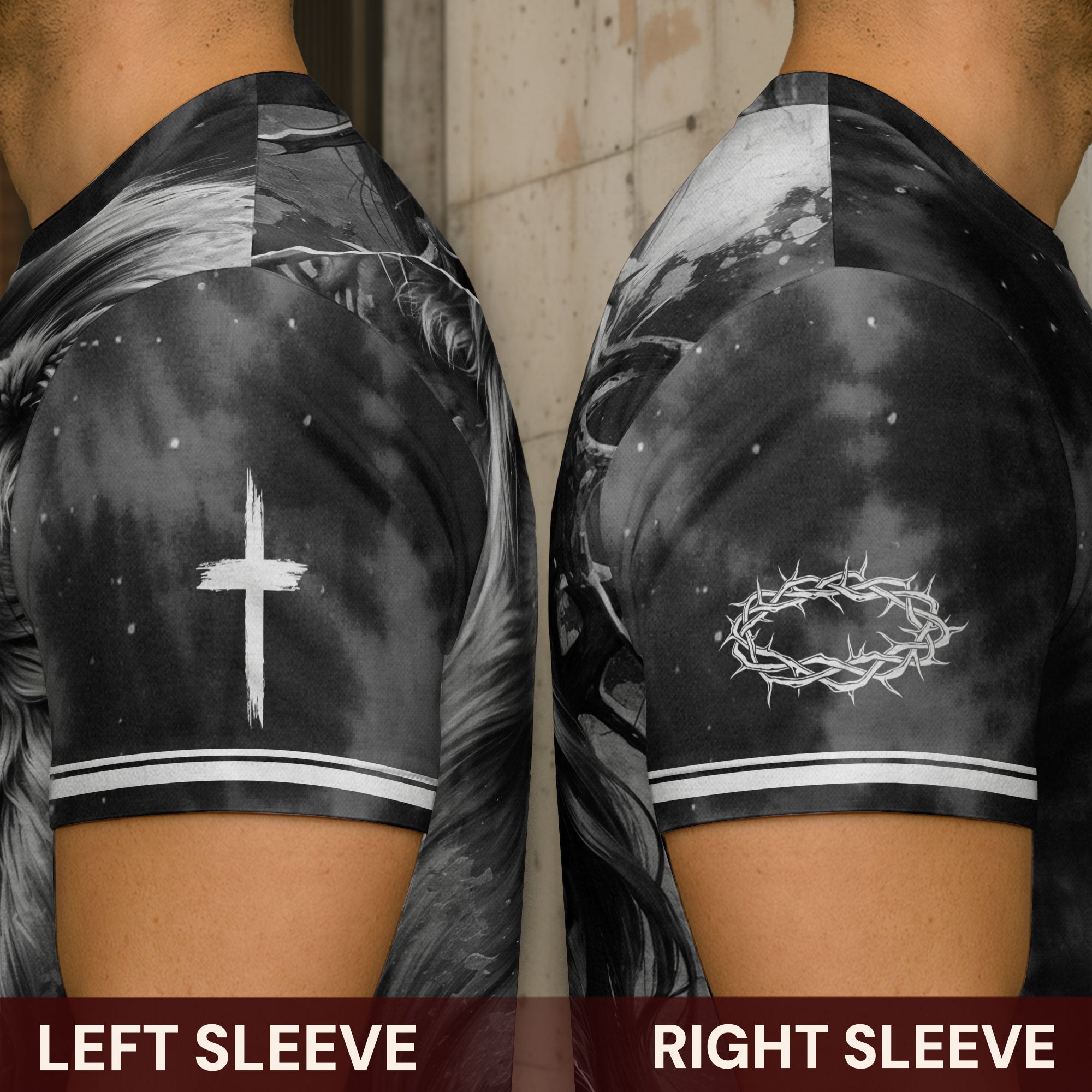 Faith Over Fear Lion of Judah Jesus Christian T-Shirt