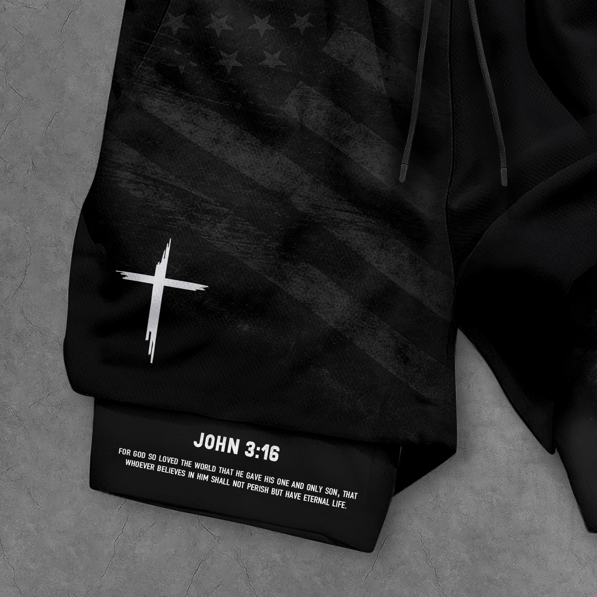 John 3:16 Bible Verse Lion of Judah Christian Gym Shorts Men Athletic Performance Wear