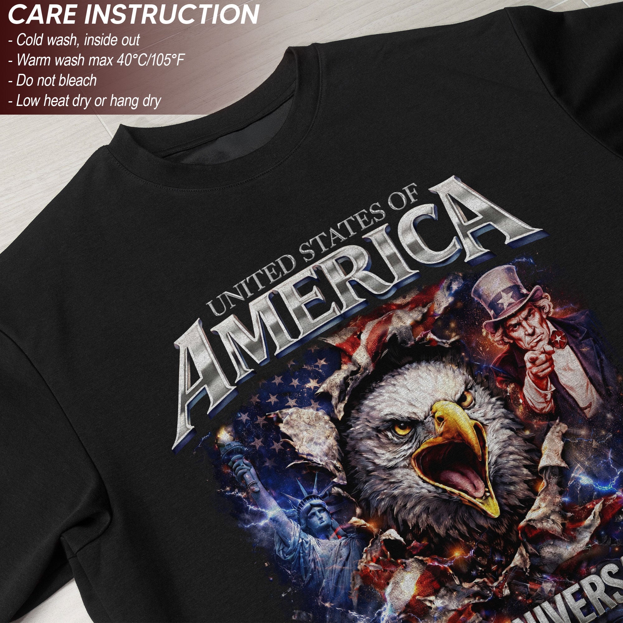 United States of 250 Years America Anniversary1776–2026 – Patriotic Tribute Graphic Tee