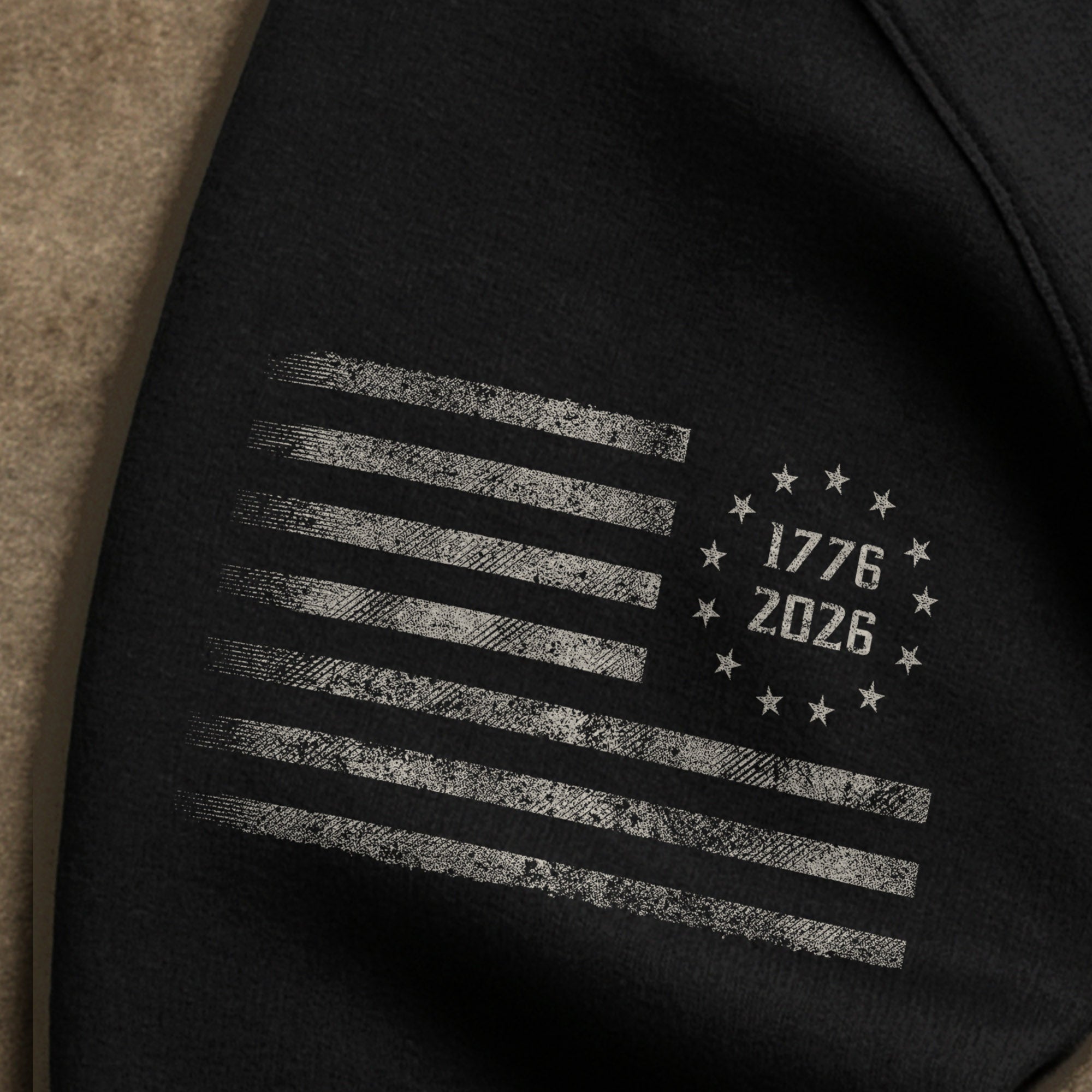 Semiquincentennial America 250th Anniversary We The People Hoodie - Vintage Patriotic Flag & Eagle Design