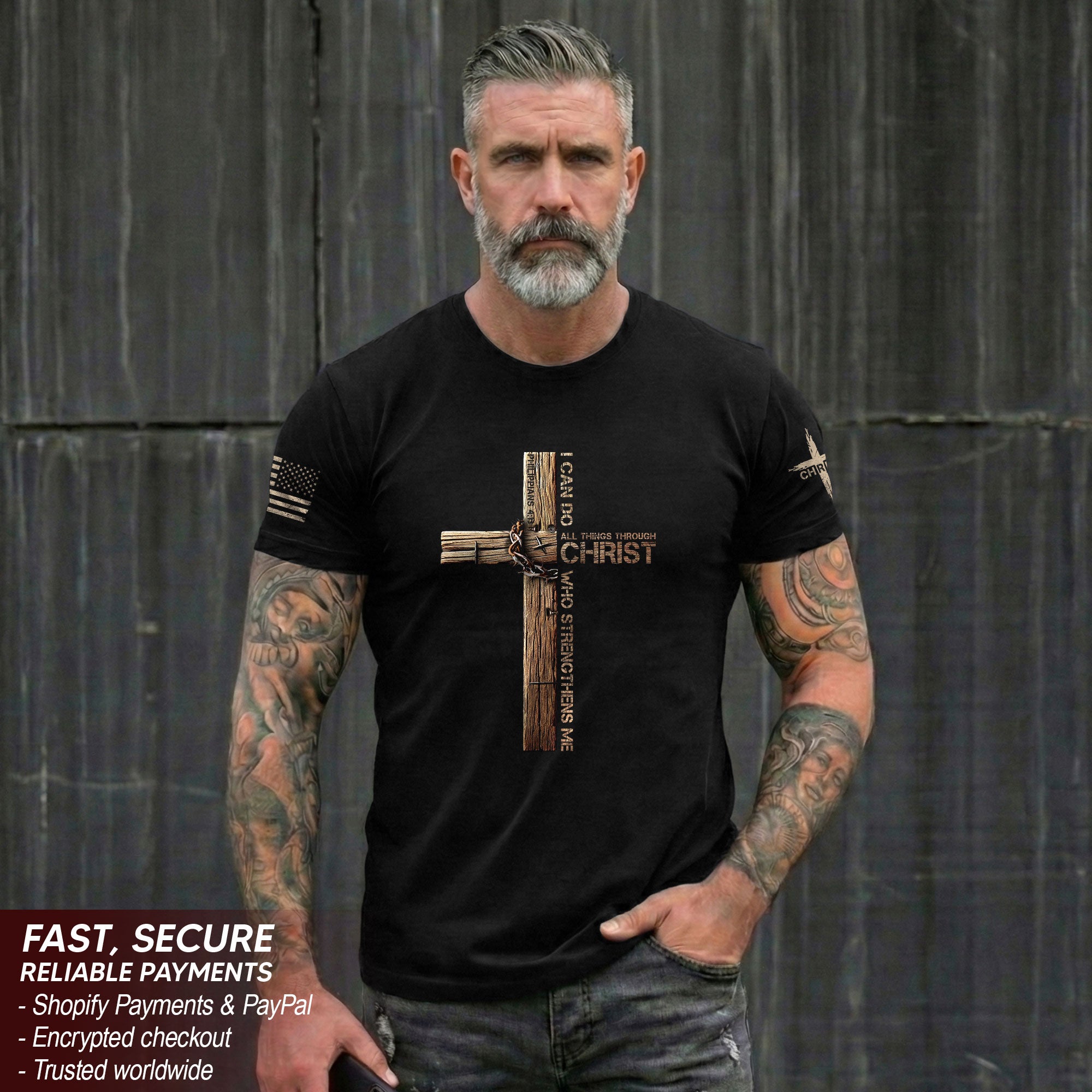 Through Christ I Am Strong T-Shirt