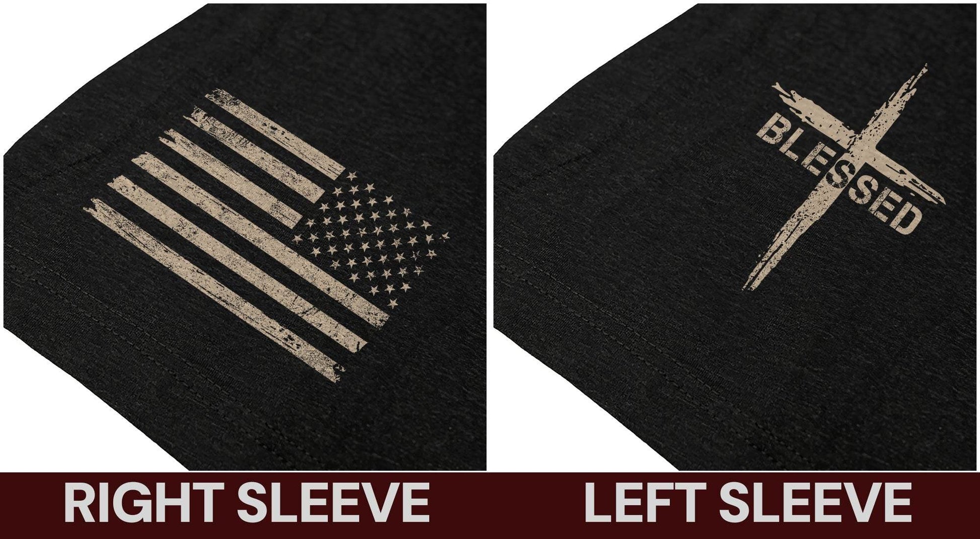 Blessed T-Shirt – Cross & Crown Edition - Rust Field Wear