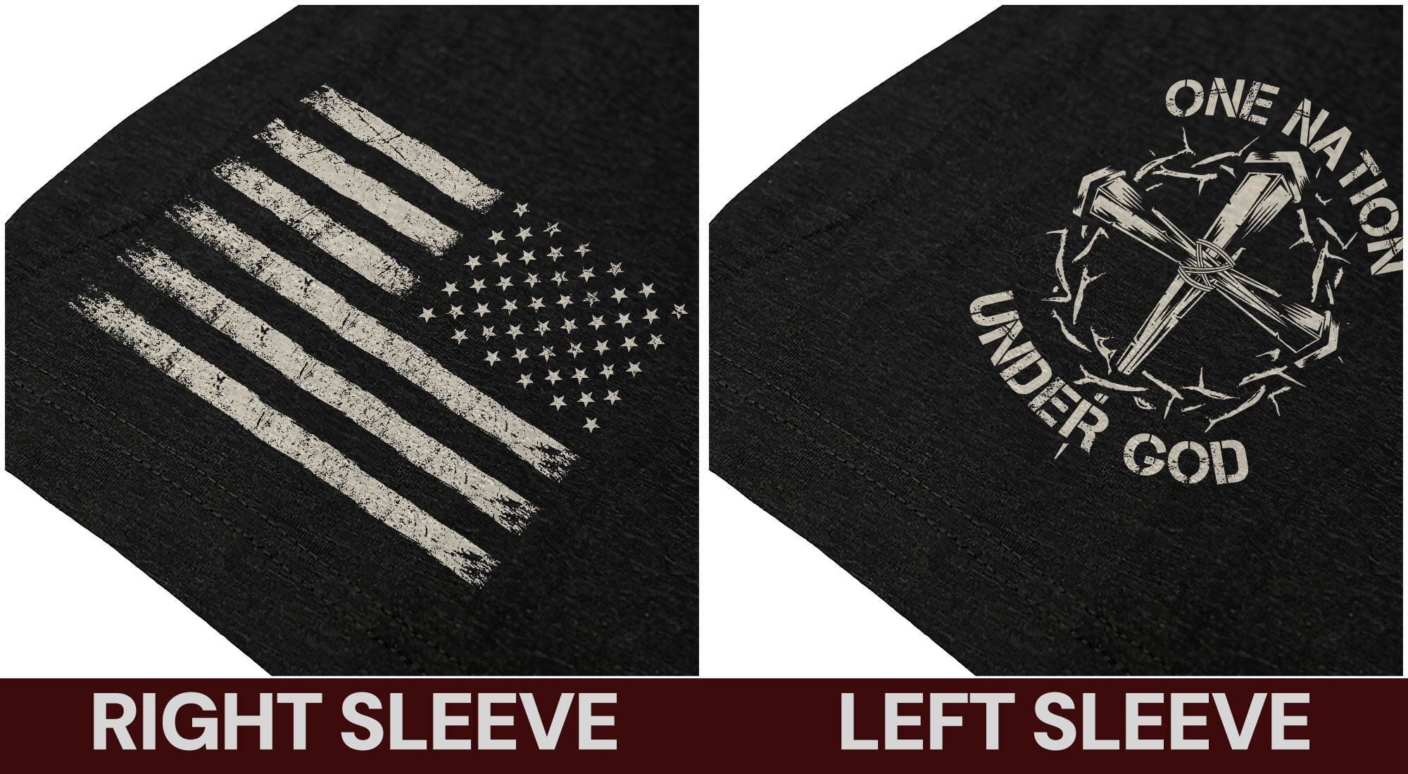 One Nation Under God T-Shirt – We The People - Rust Field Wear