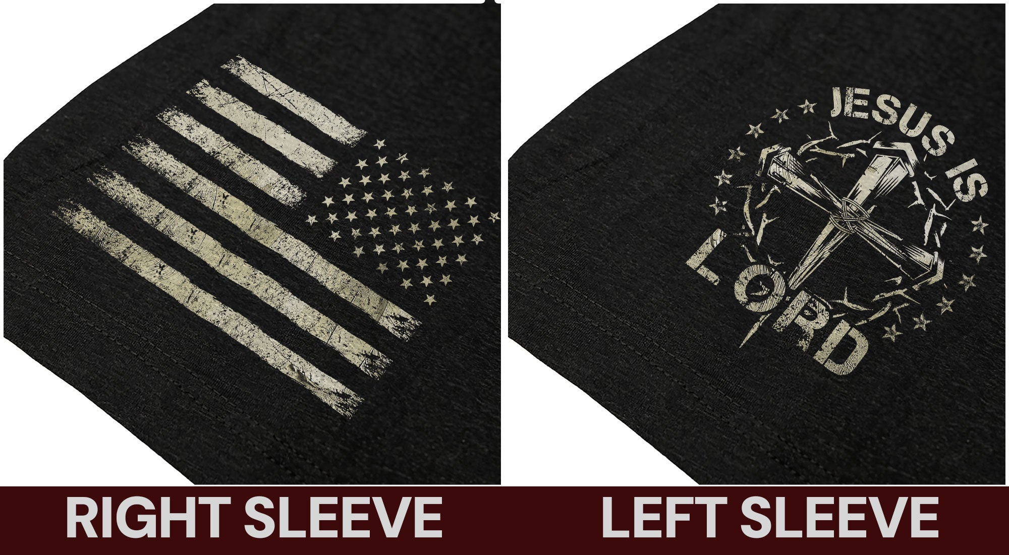 Jesus Is Lord T-Shirt – Bold Faith & American Spirit