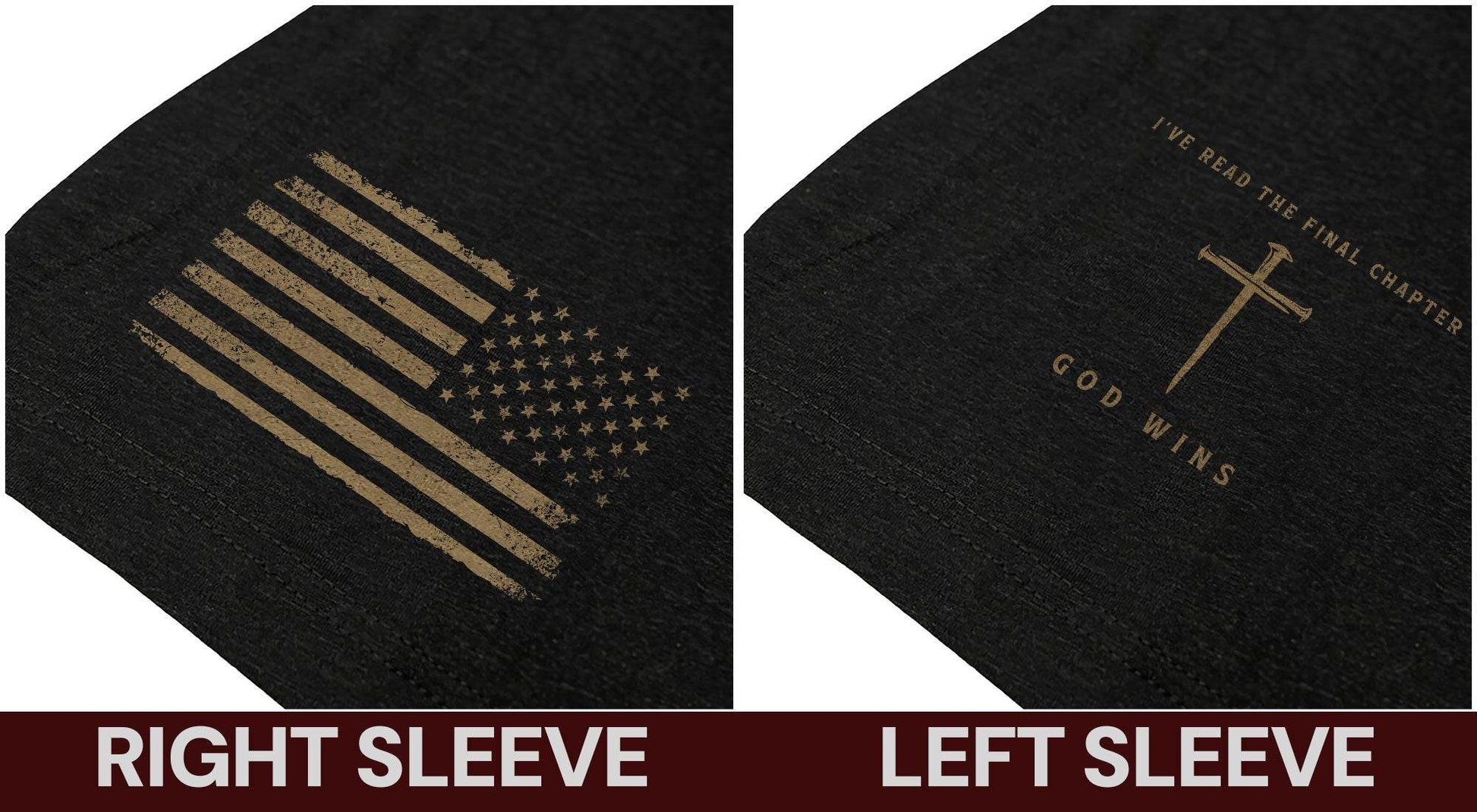 I’ve Read the Final Chapter, God Wins T-Shirts - Rust Field Wear