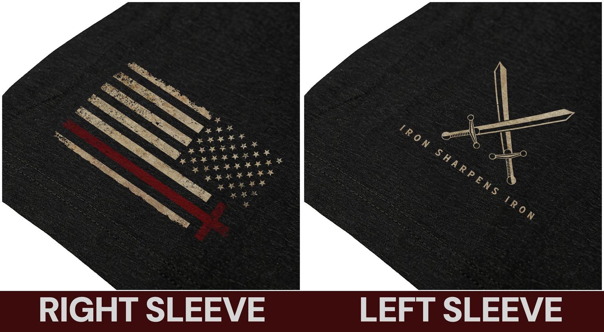 Iron Sharpens Iron T-shirt - Rust Field Wear