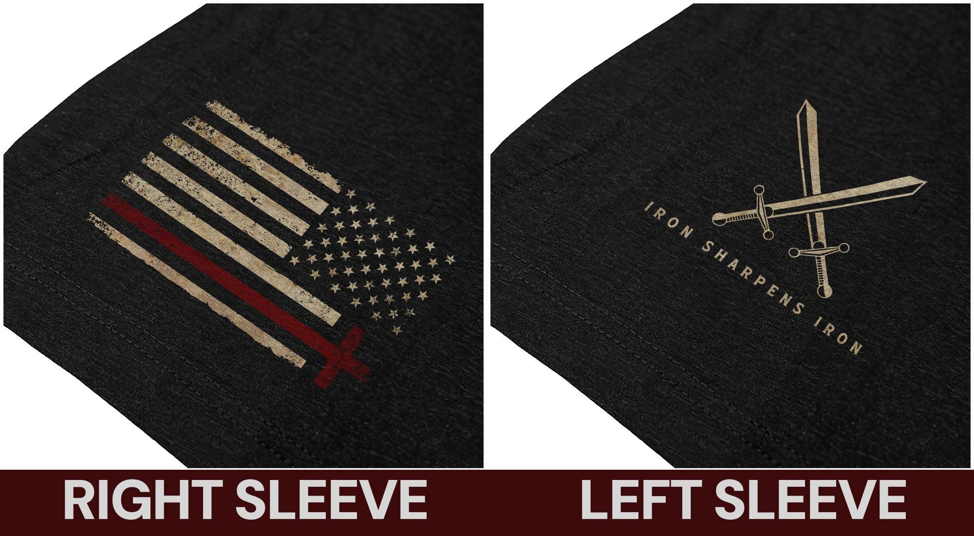 Iron Sharpens Iron T-shirt - Rust Field Wear