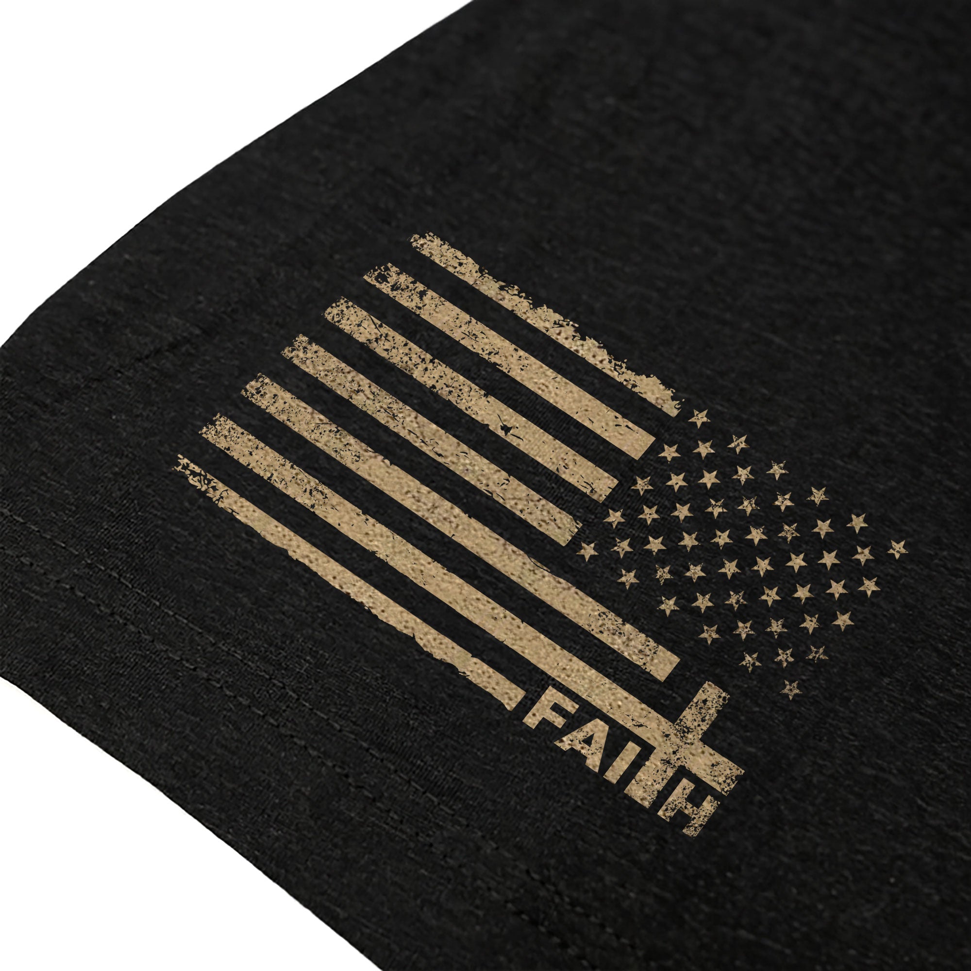 Modern Christian Faith Over Fear Message T-Shirt